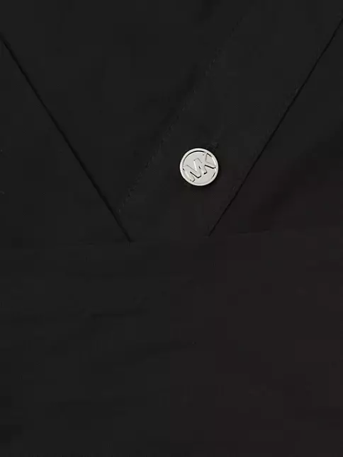 Cotton Poplin Self-Tie Shirt - Women - Ready-to-Wear