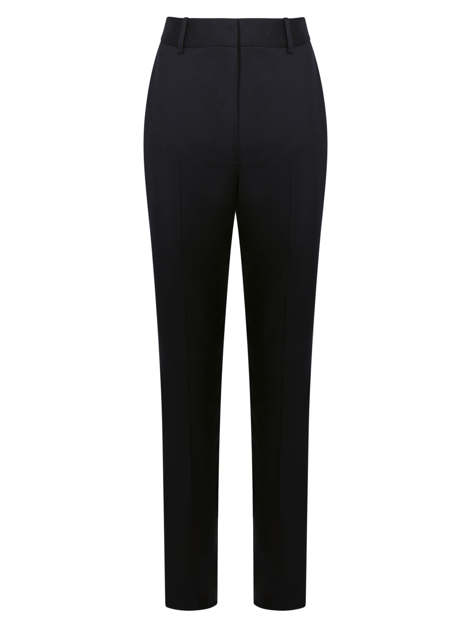 Reiss Women's Haisley Wool-Blend Straight-Leg Pants - Navy