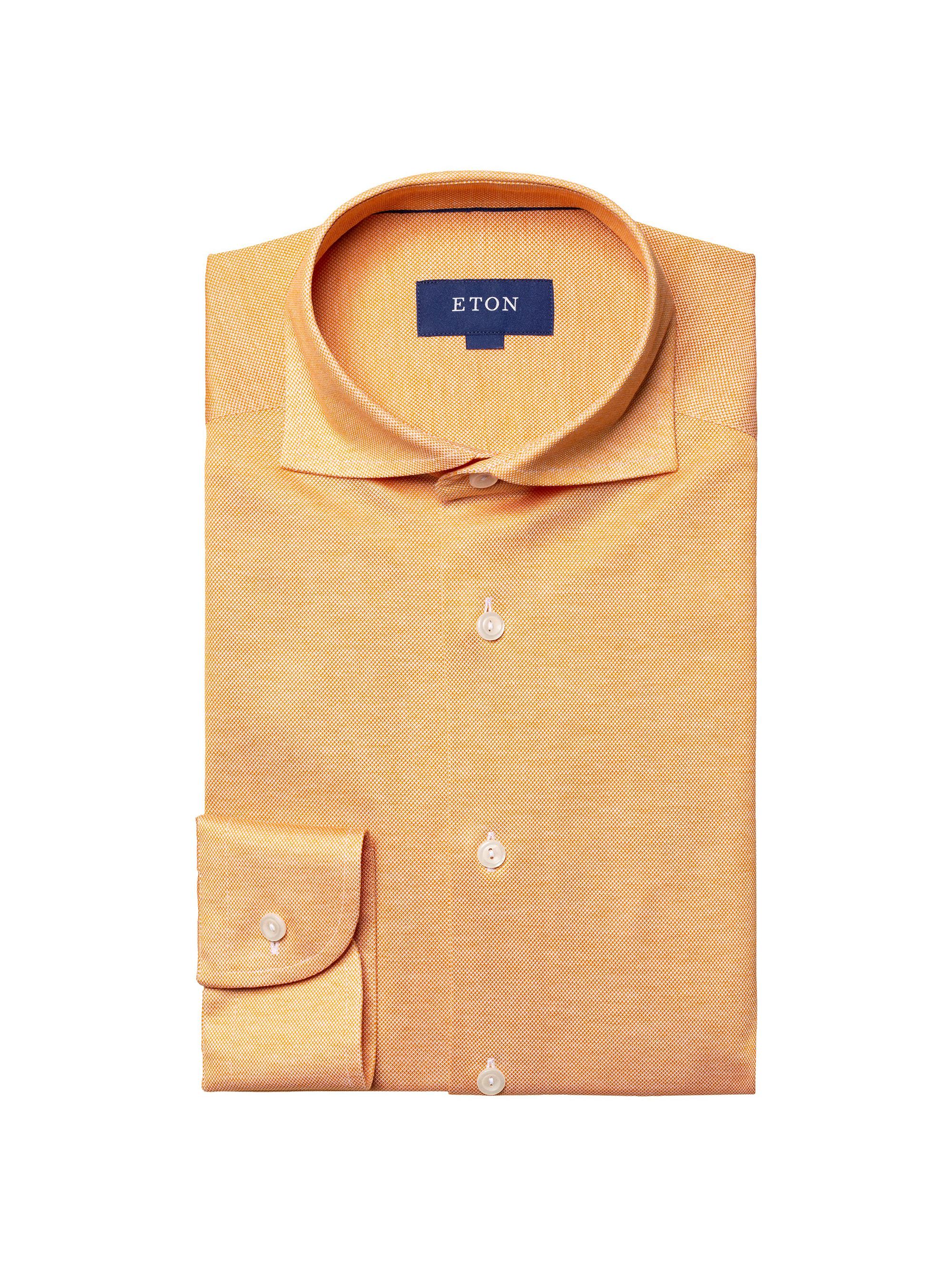 Eton Contemporary Fit Oxford Pique Shirt Saks Fifth Avenue