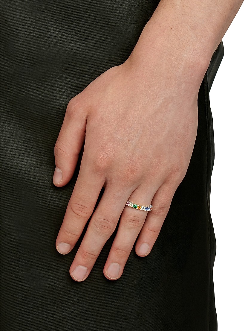 Shop Hatton Labs Sterling Silver & Cubic Zirconia Eternity Shop Hatton Labs Sterling Silver & Cubic Zirconia Eternity