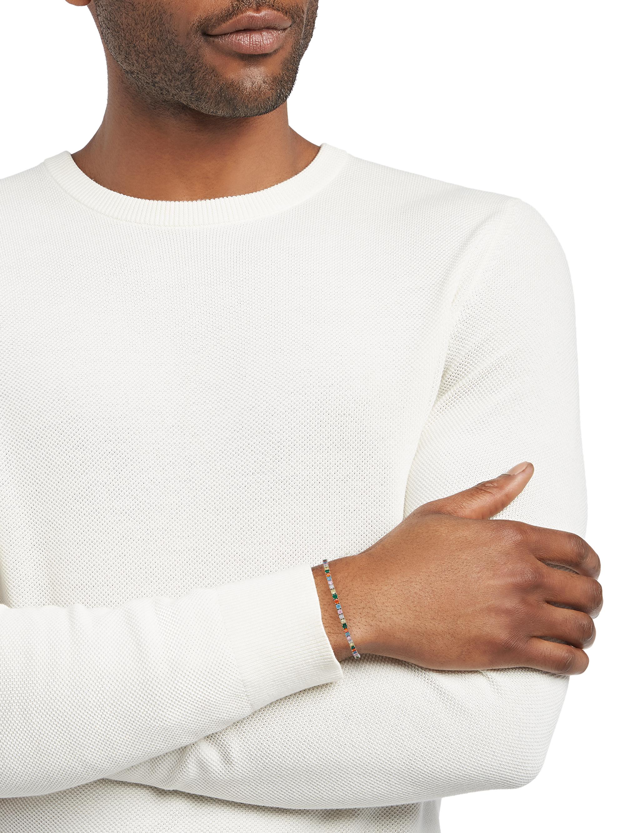 Hatton Labs ブレスレット Hatton Labs Multi Sterling Silver & Cubic Zirconia Tennis Bracelet