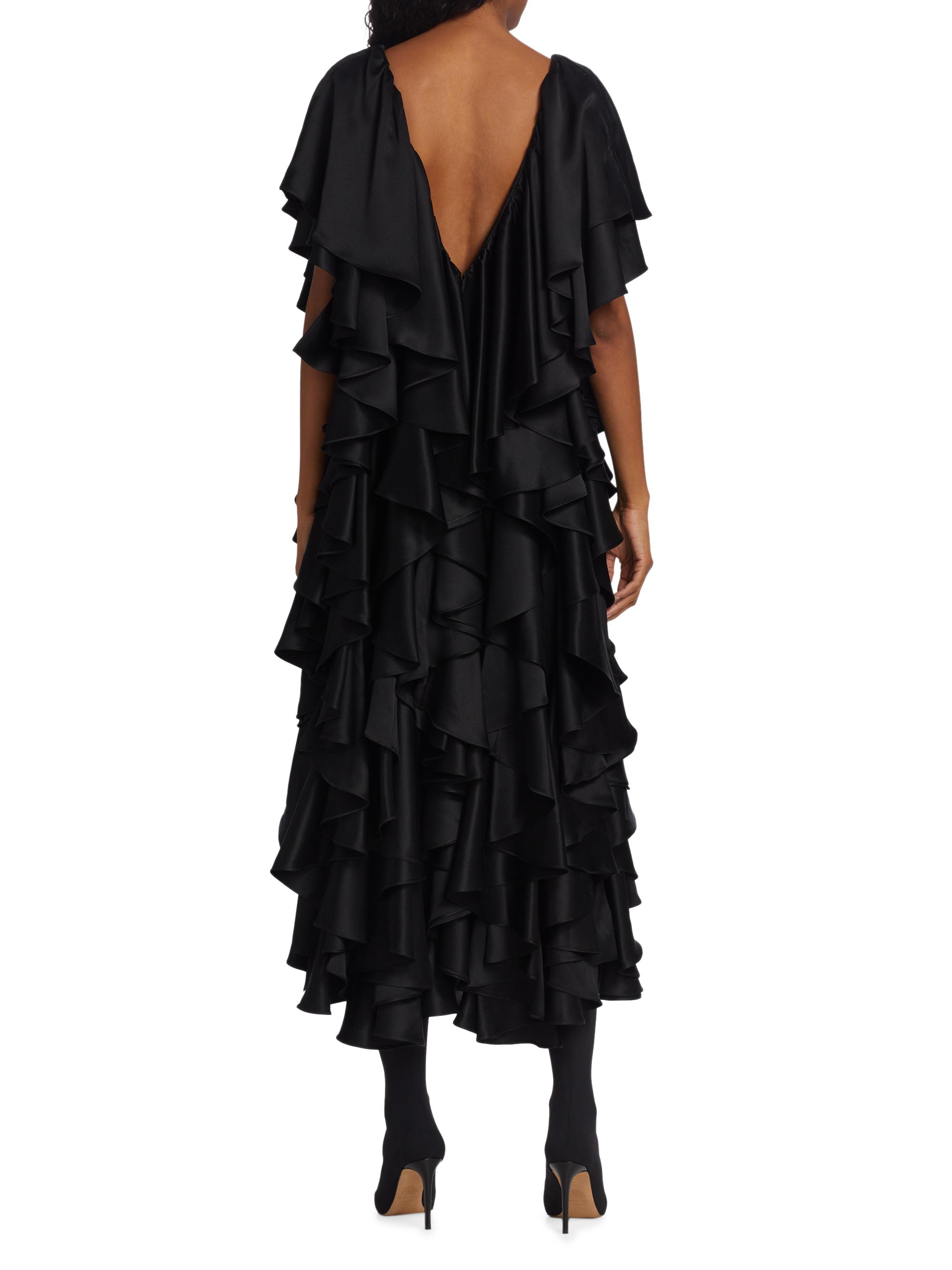 Interior Jane Tiered Ruffle Dress | Saks Fifth Avenue