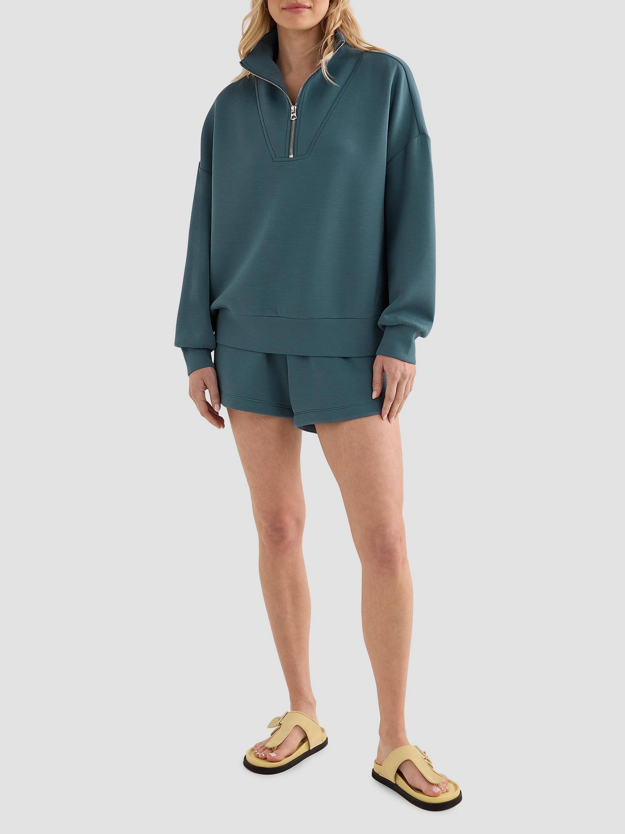 Varley Hawley Half-Zip Sweatshirt | Saks Fifth Avenue