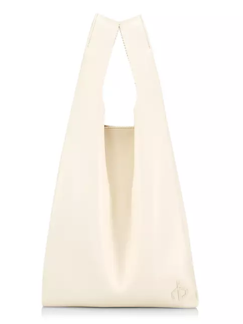 Deux Lux Ivory/Black Canvas/Vegan Leather Backpack - $23 - From