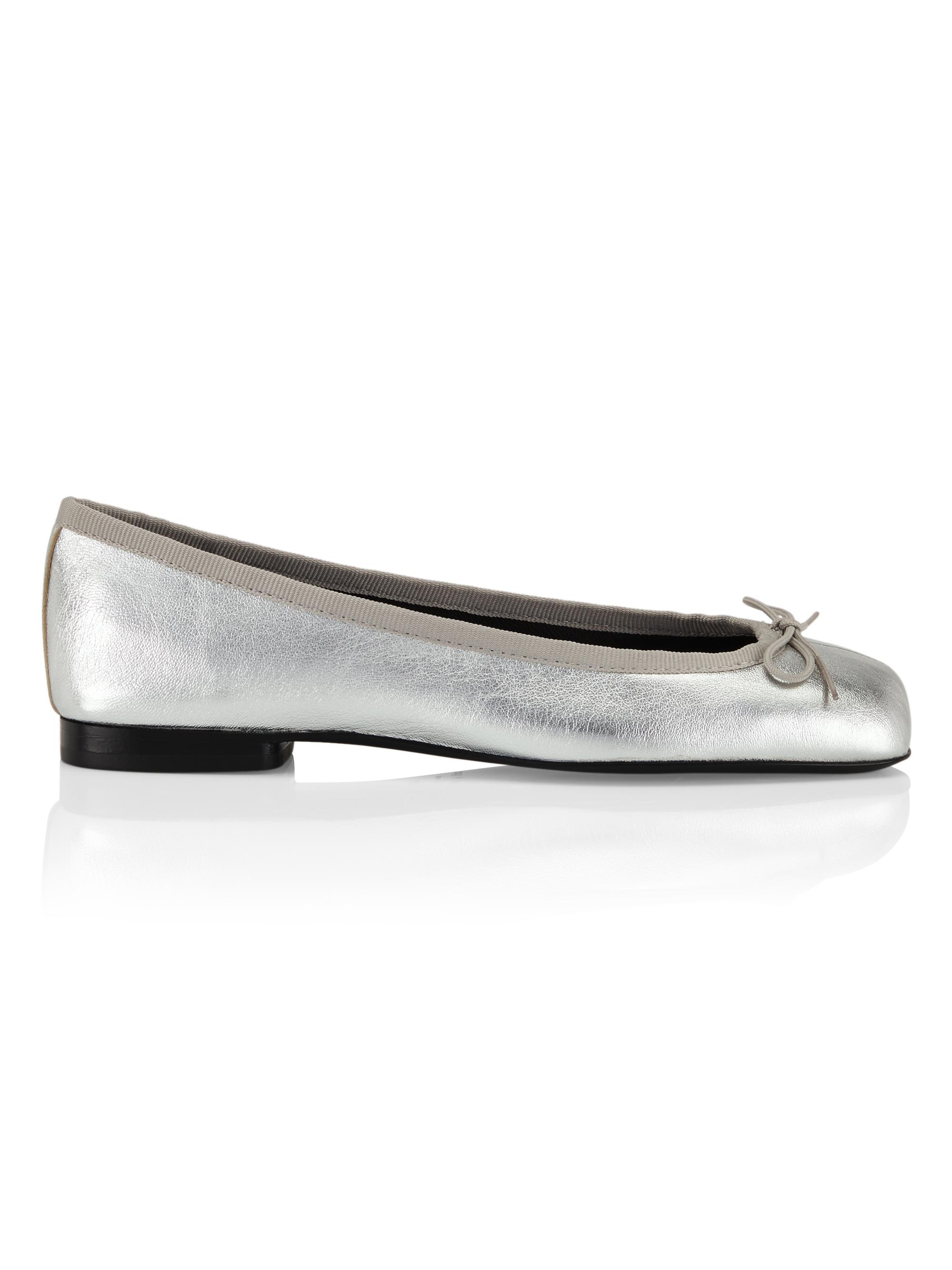 rag & bone Women's Joey Ballet Flats - Silver