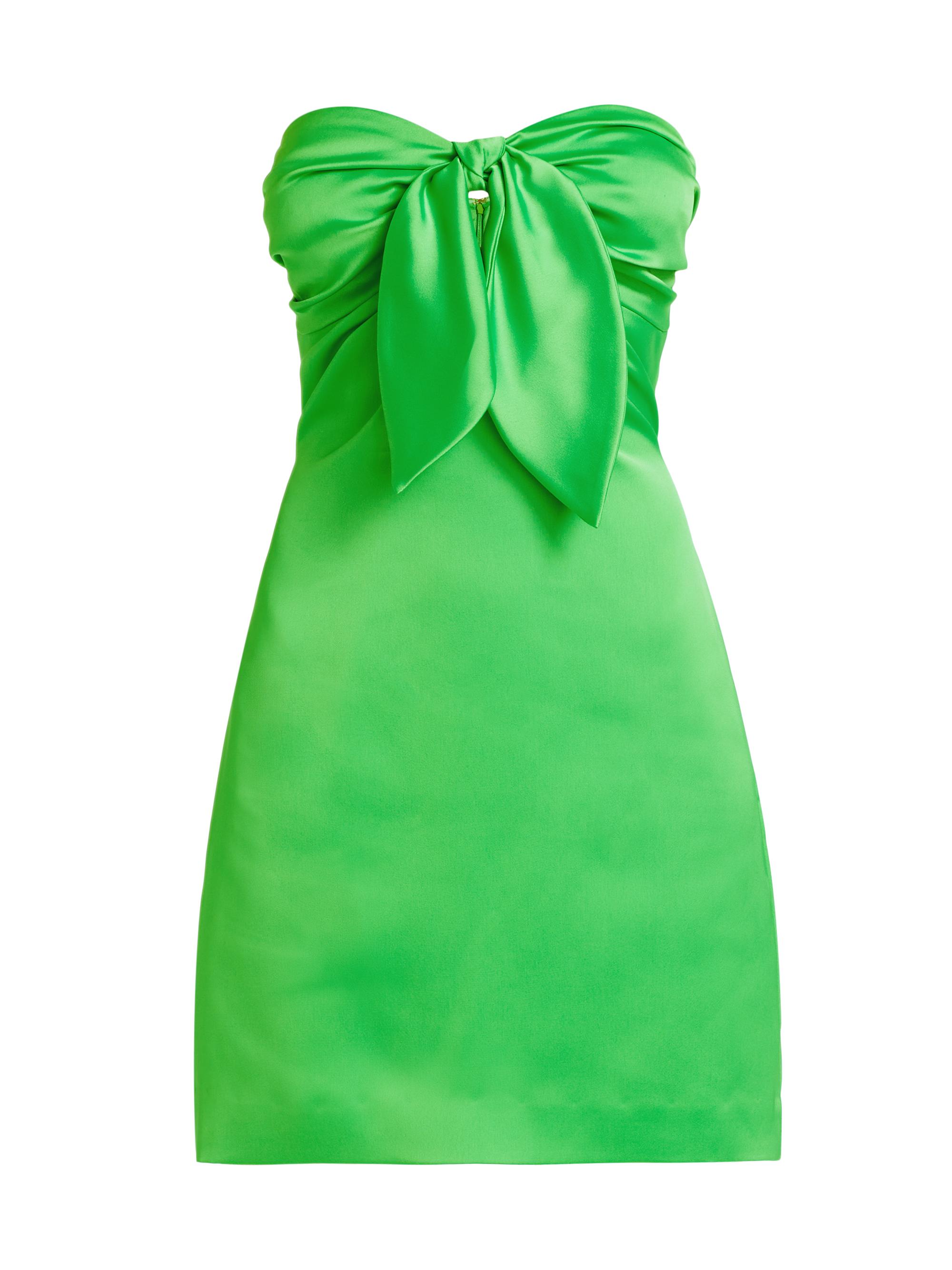 slim fit dress slacks Beth Tweed Mini Dress / Pastel Green | Meshki