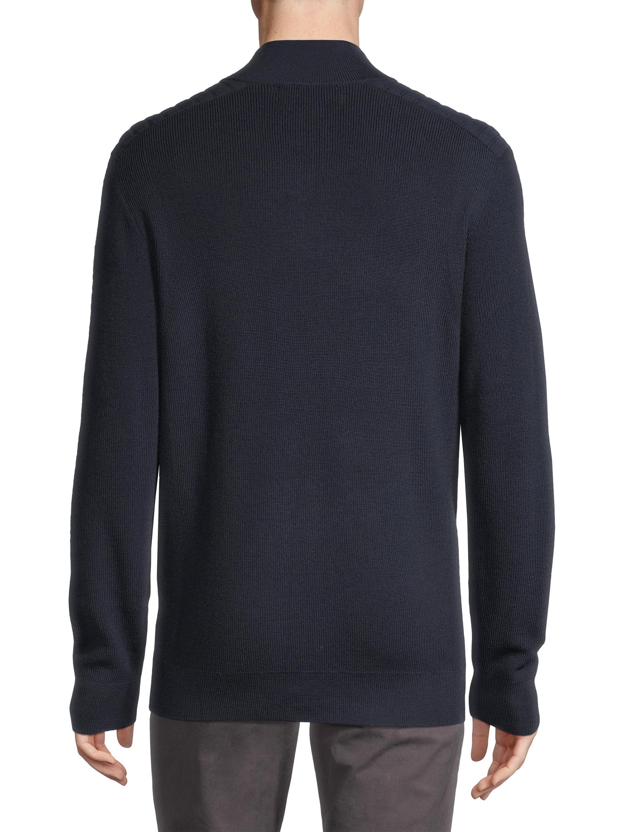 RLX Ralph Lauren Merino Wool Quarter-Zip Sweater | Saks Fifth Avenue