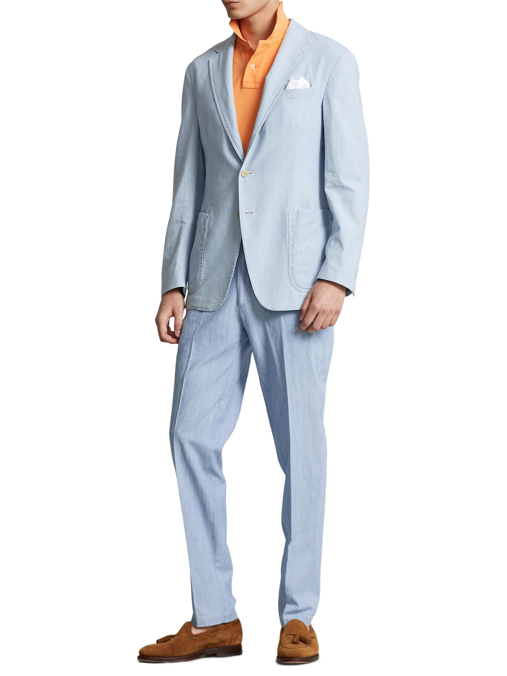 パンツ 60's Blue&Black Chambray Wool Slacks パンツ 60's Blue&Black Chambray Wool Slacks Dark Chambray