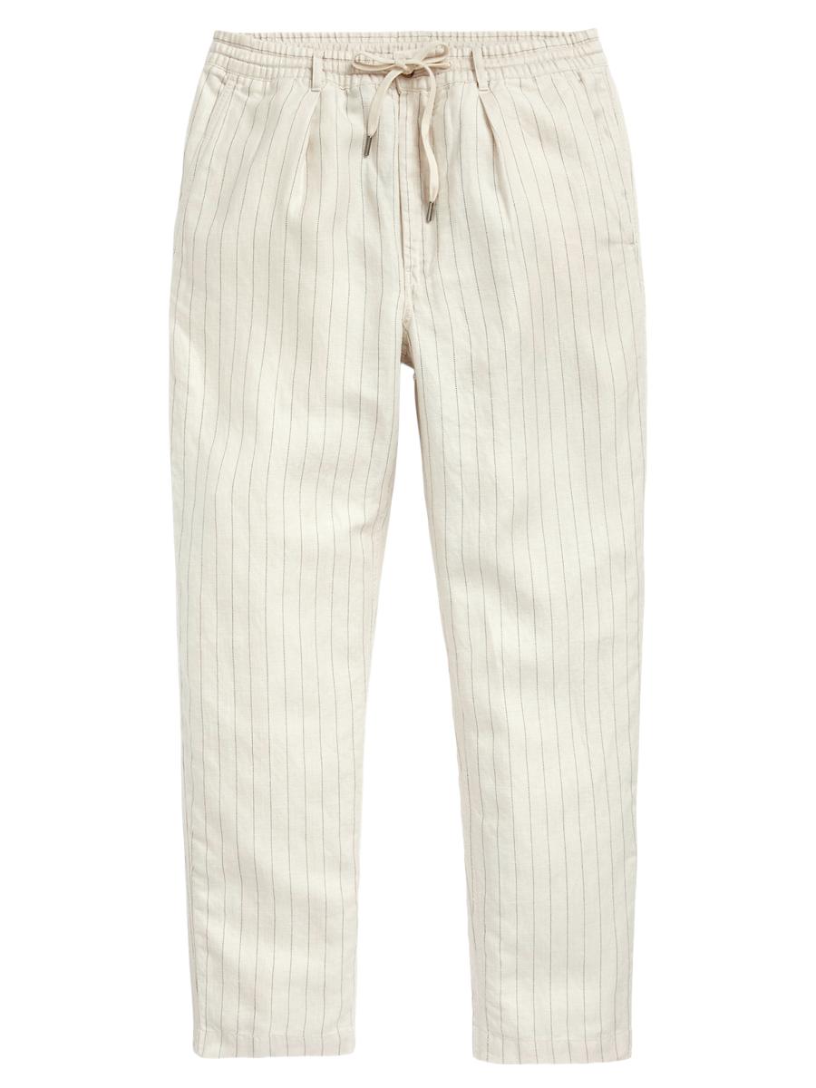 Polo Ralph Lauren Stripe Linen-Blend Slim-Fit Pants | Saks