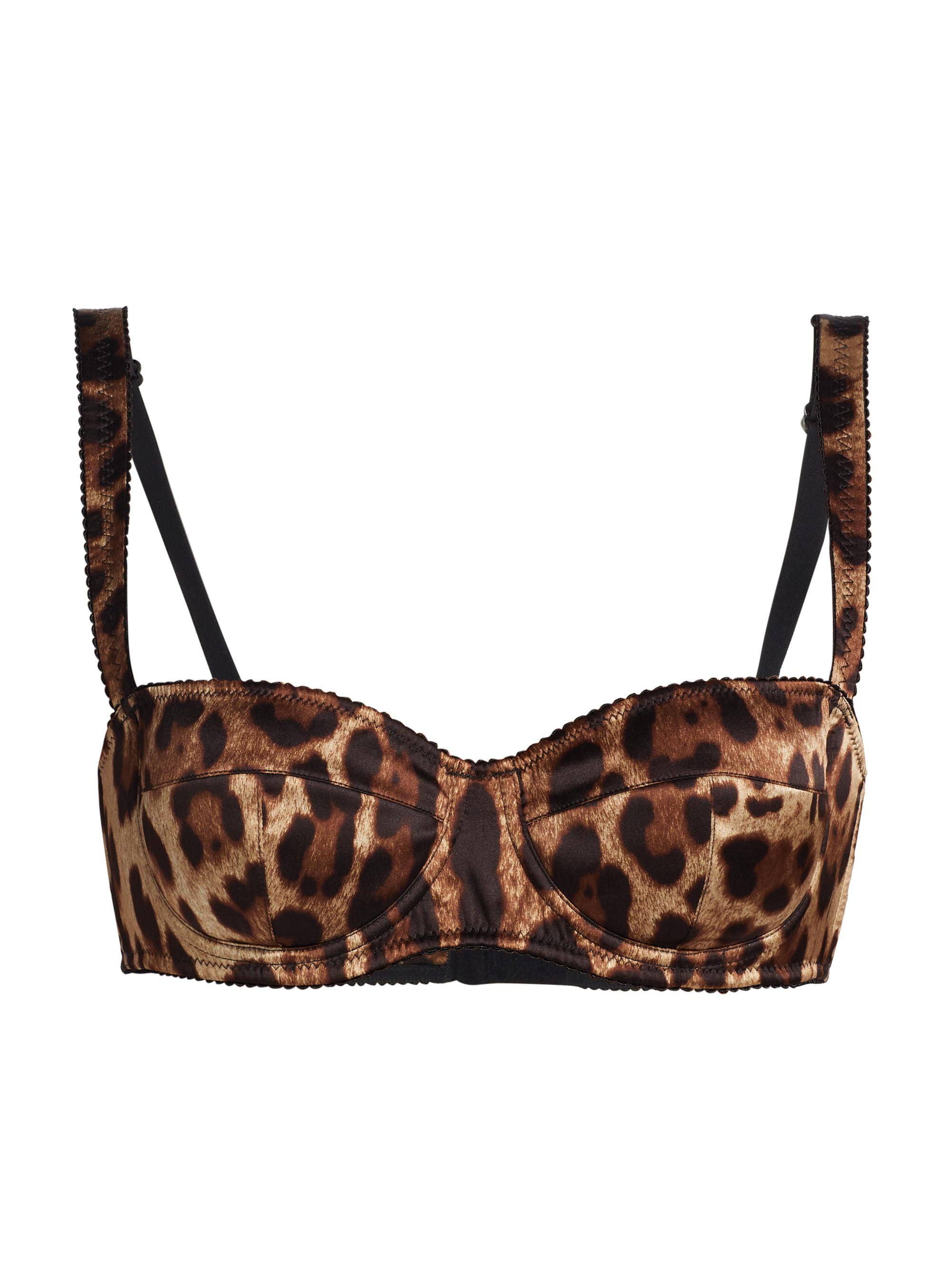 ジャザサイズ FOIL leopard bra top