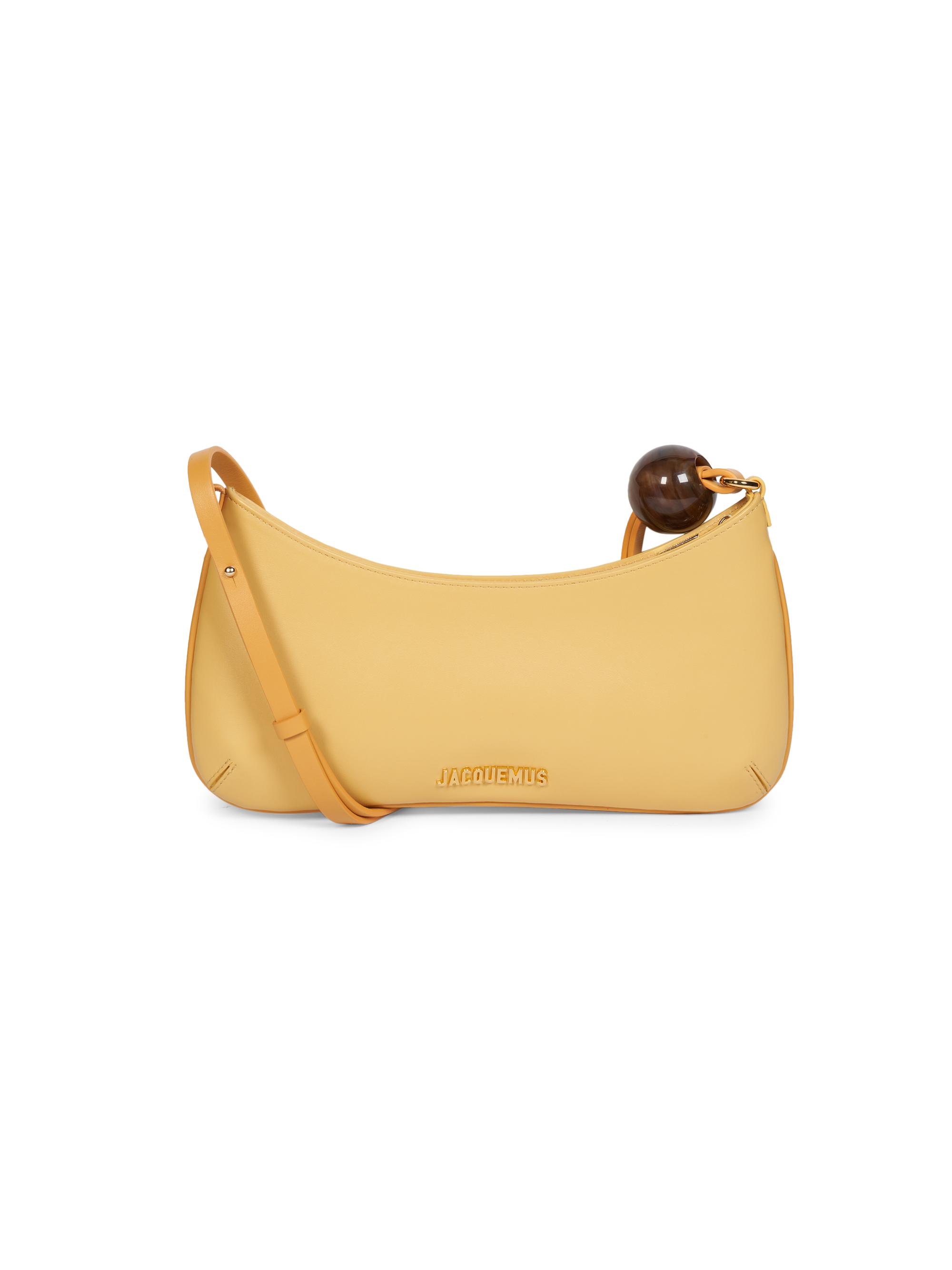 Jacquemus Le Bisou Perle Leather Shoulder Bag | Saks Fifth Avenue