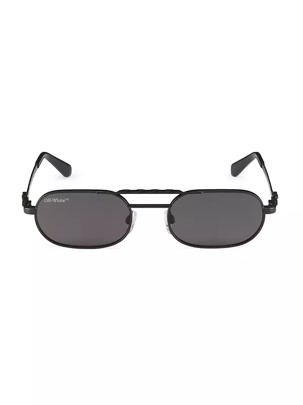 Shop Off-White 54MM Baltimore Metal Sunglasses