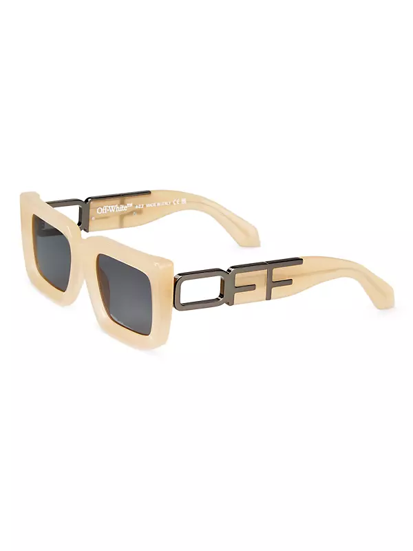 Shop Off-White 55MM Boston Square Sunglasses | Saks Fifth Avenue