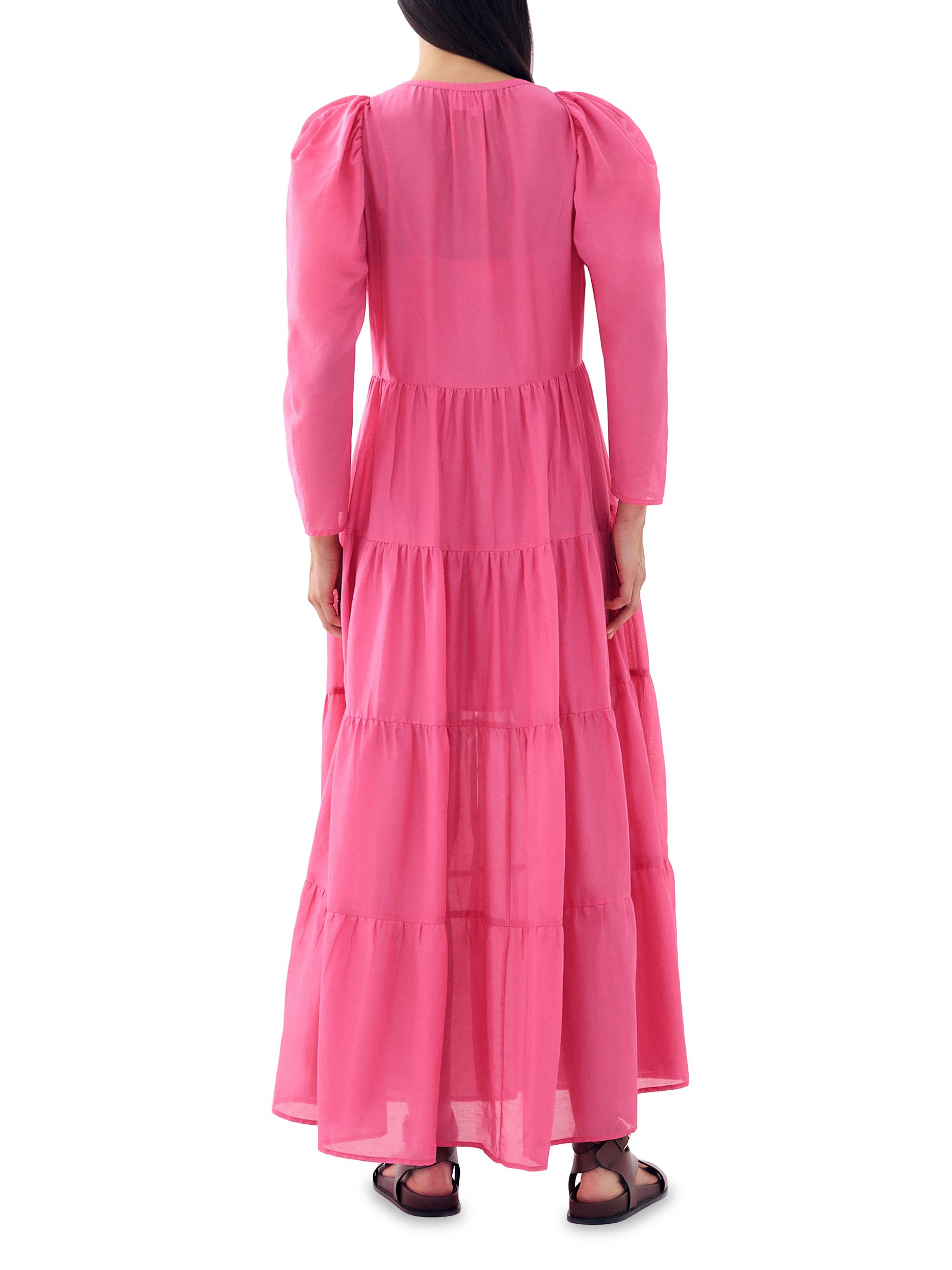 Bird & Knoll Willa Cotton & Silk Maxi Dress | Saks Fifth Avenue