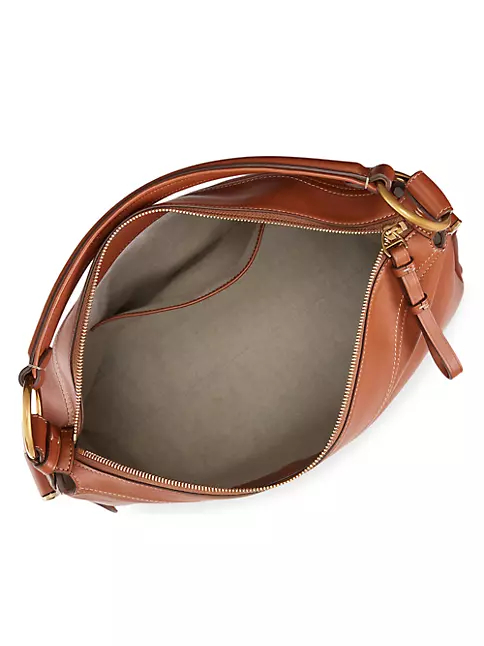 Ralph Lauren Bridle Medium Soft Leather Shoulder Bag