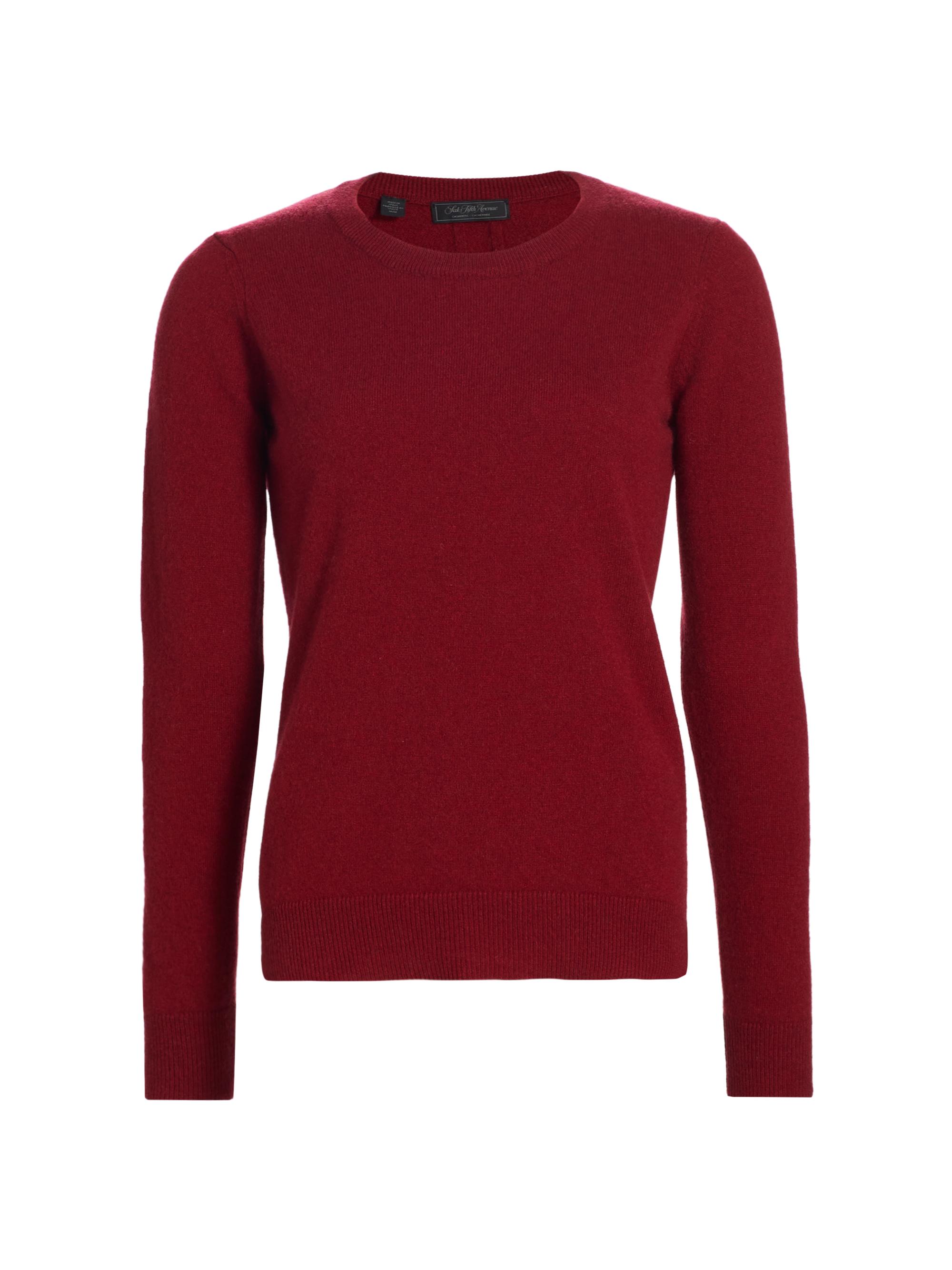 Shop Saks Fifth Avenue Crewneck Cashmere Pullover Sweater | Saks 