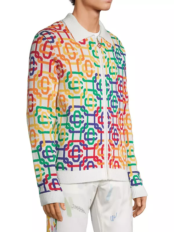 Multicolor Monogram Jacquard Pullover - Ready to Wear