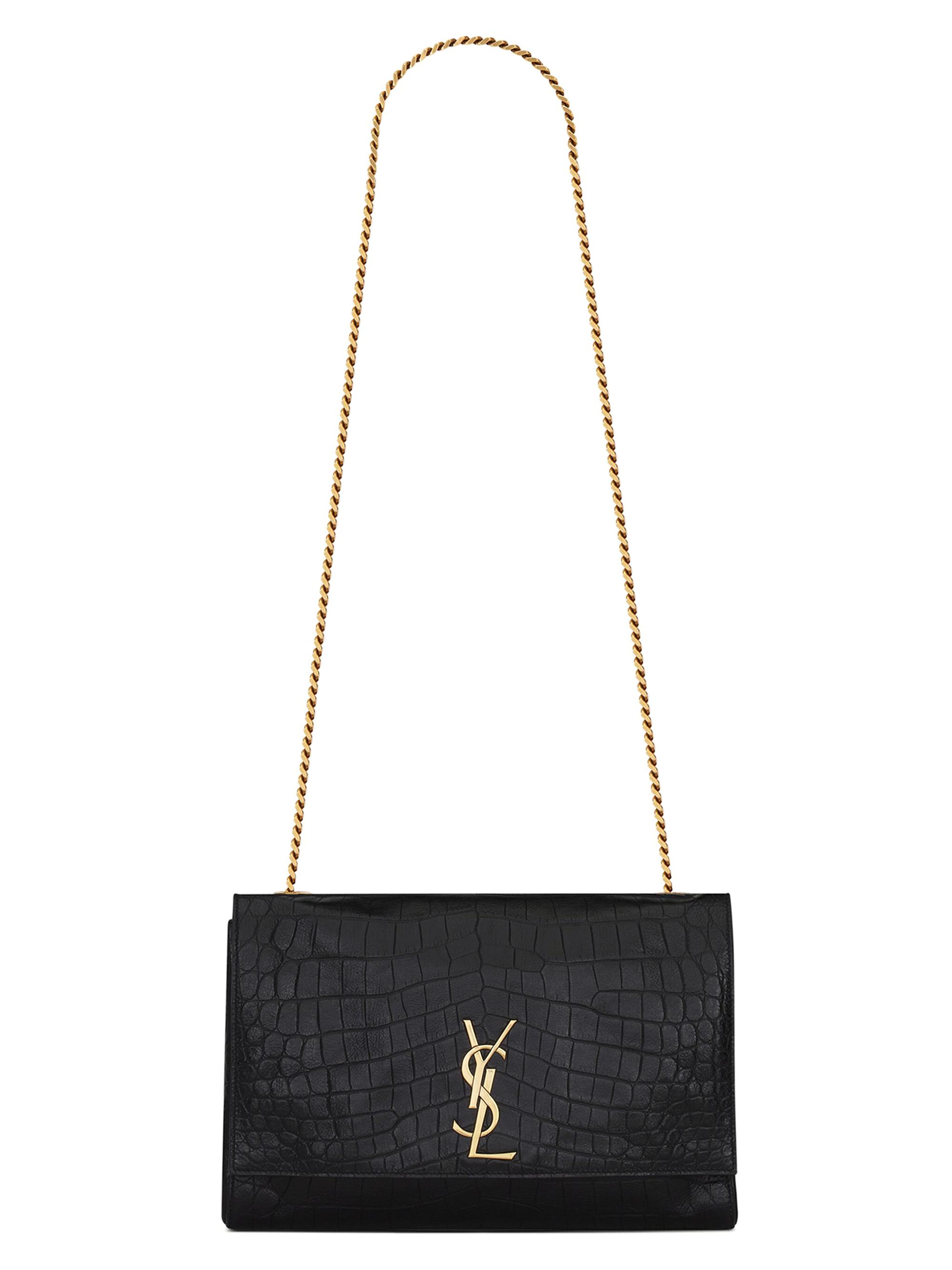 Saint Laurent Kate Medium Reversible Chain Shoulder Bag in