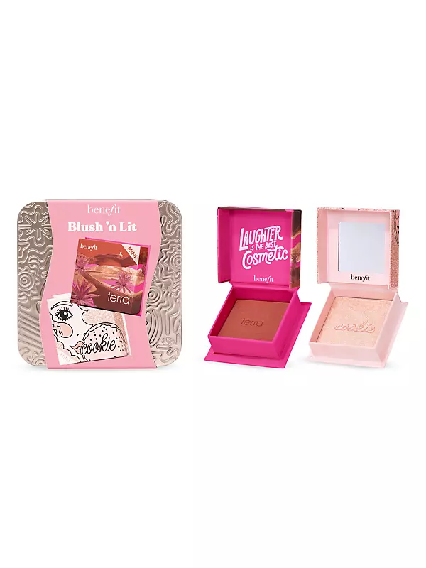 Shop Benefit Cosmetics Blush 'N Lit Mini Blush & Highlighter Duo