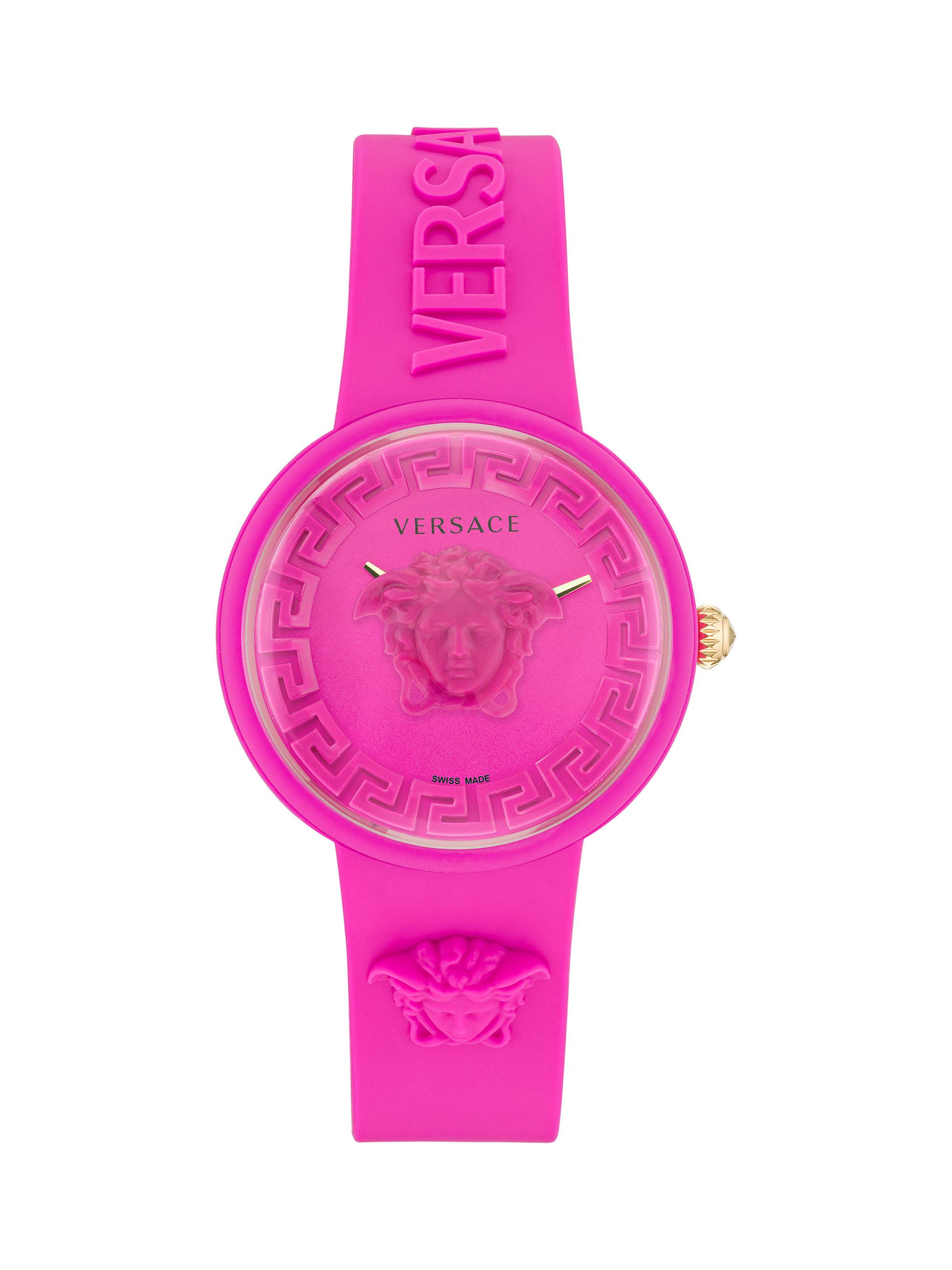 Versace Medusa Pop Silicone Strap Watch | Saks Fifth Avenue