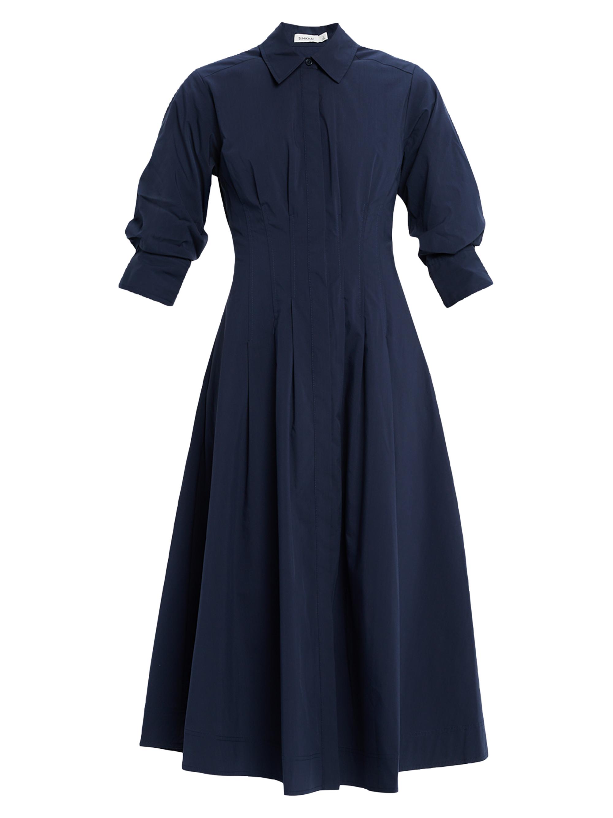 Elie Tahari Kamala Mock Turtleneck Midi-Dress | Saks Fifth Avenue