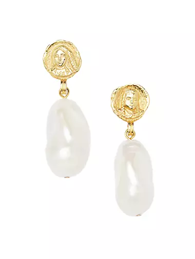 Filles de Gaïa Baroque Pearl Earrings