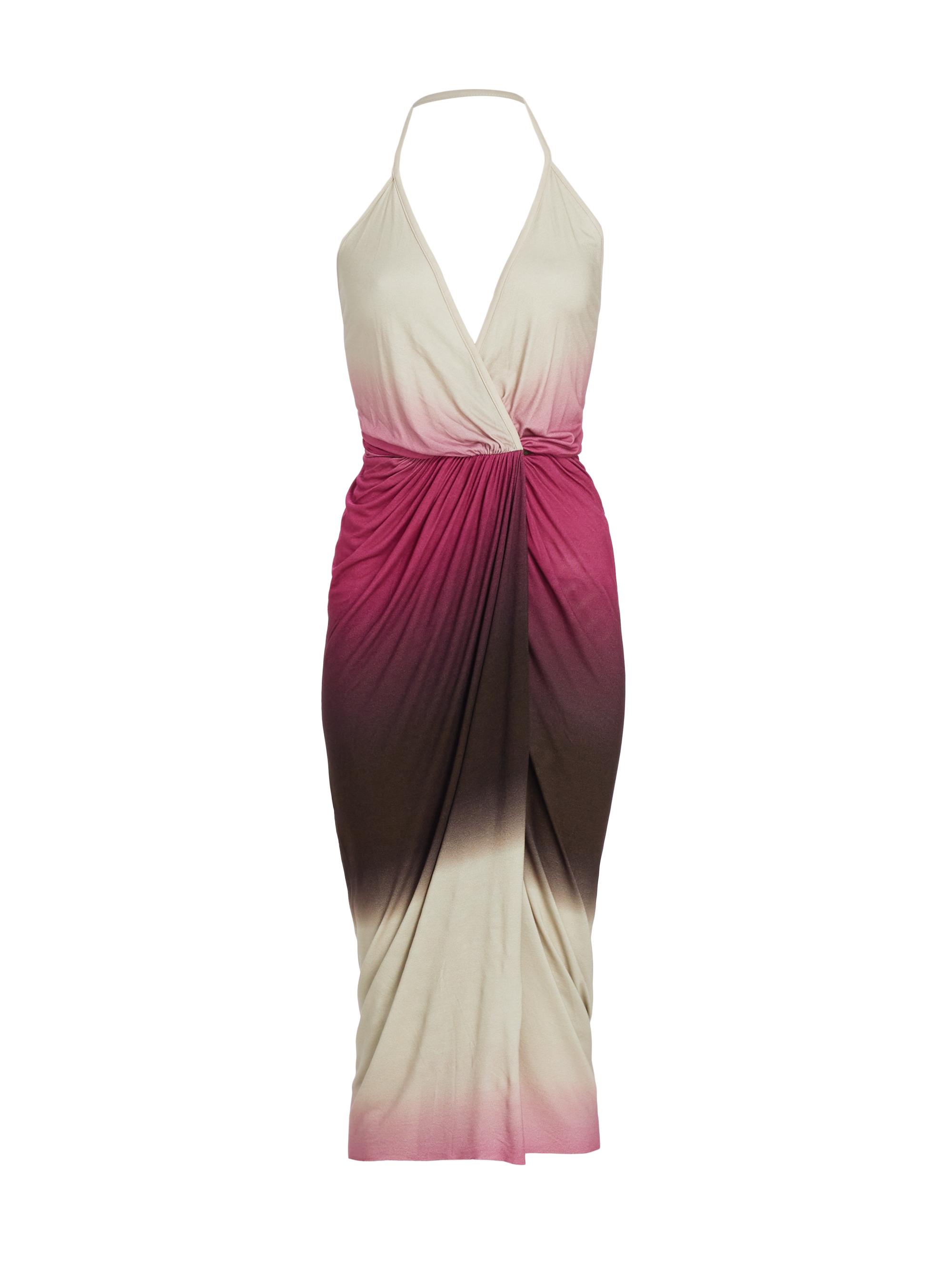 Rick Owens Lilies Vered Jersey Wrap Midi-Dress | Saks Fifth Avenue