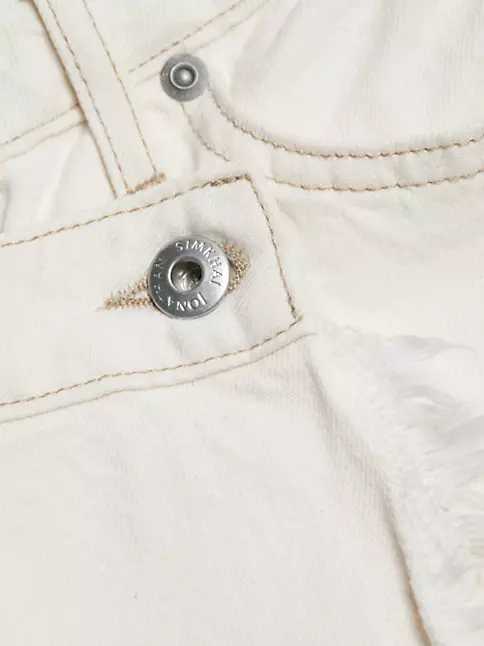 Shop Jonathan Simkhai Standard Piper Wrap Denim Midi Skirt   Saks