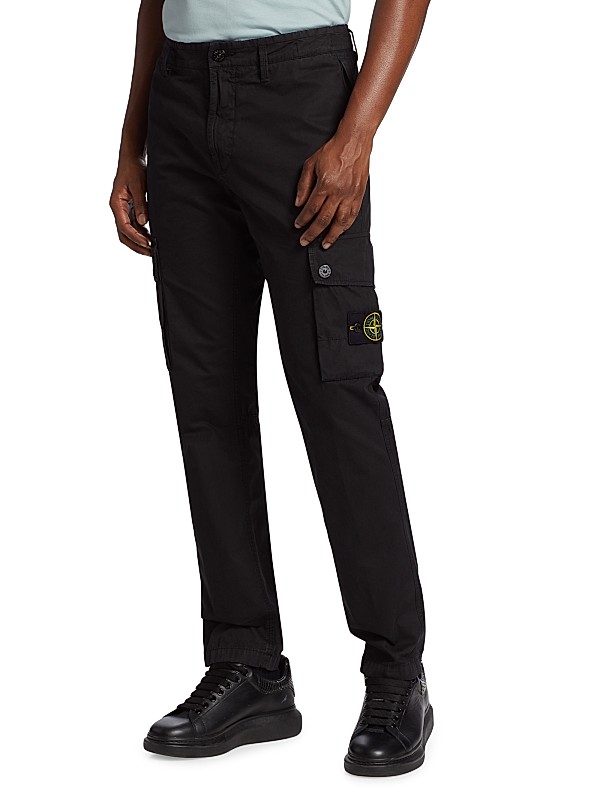 Shop Stone Island Slim-Fit Cotton Cargo Pants | Saks Fifth Shop Stone Island Slim-Fit Cotton Cargo Pants | Saks Fifth