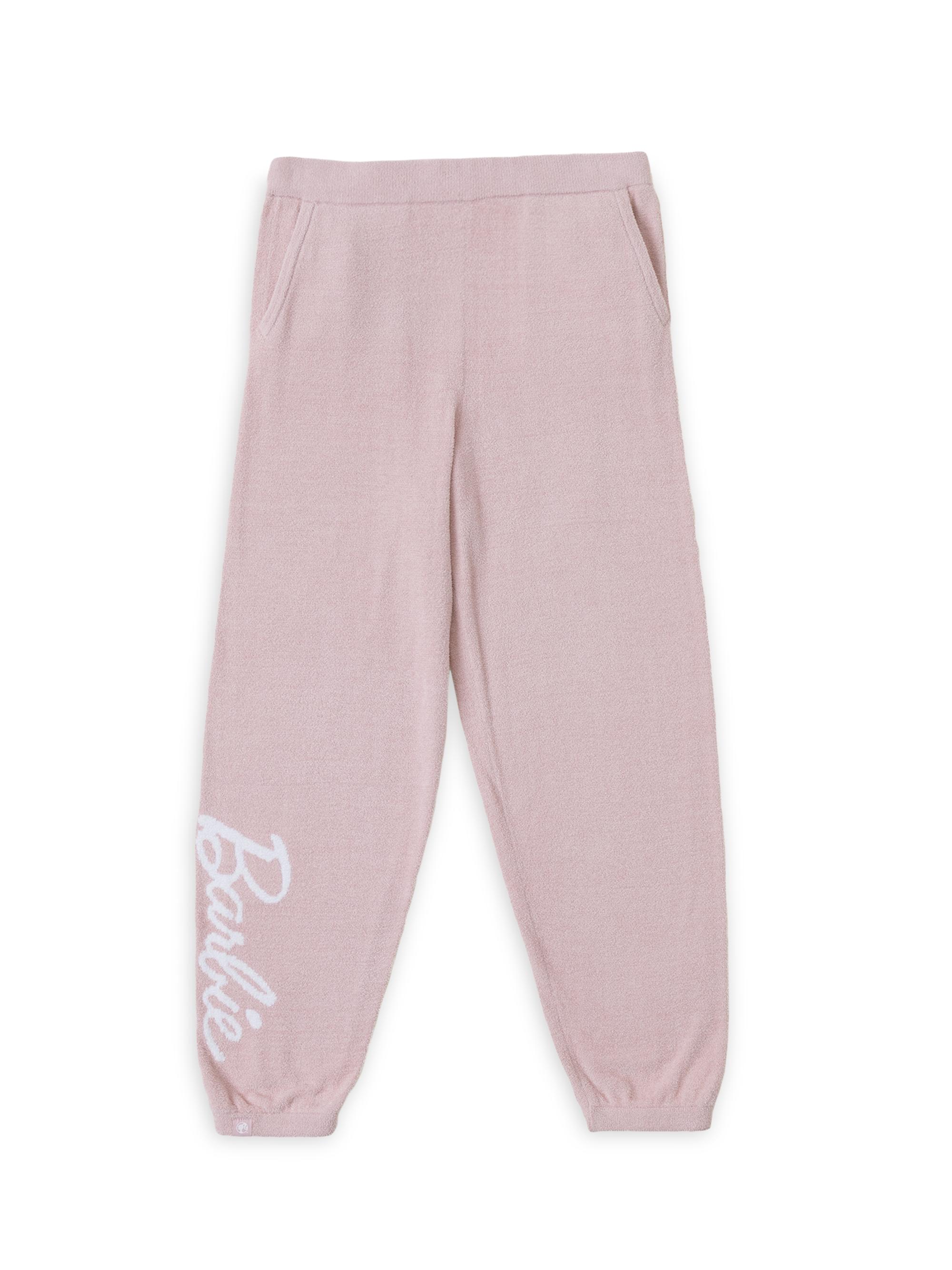 Barefoot Dreams Little Girl's & Girl's Cozychic Barbie Sweatpants - Dusty Rose