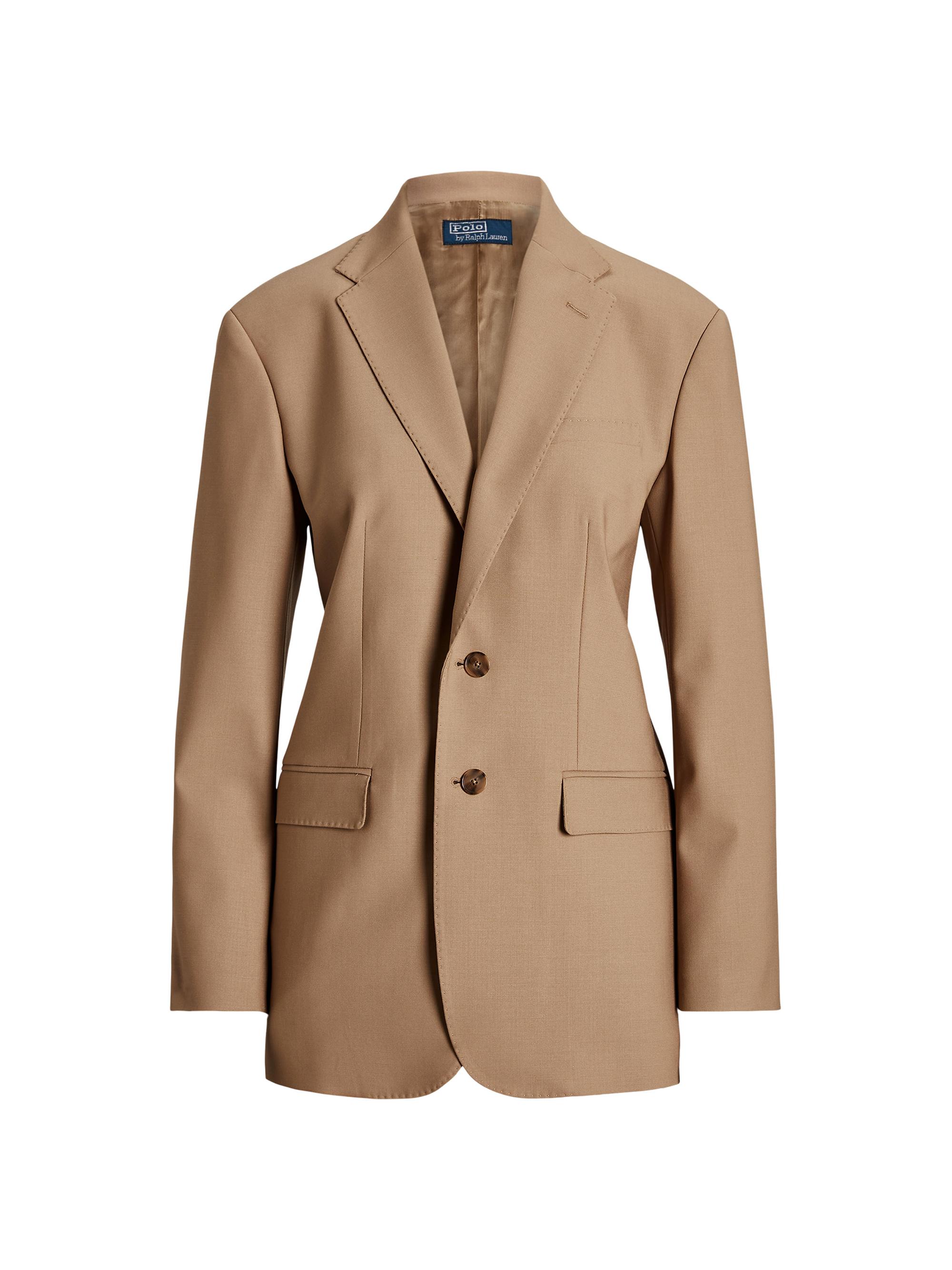 Polo Ralph Lauren Women's Wool Blend Blazer - Camel