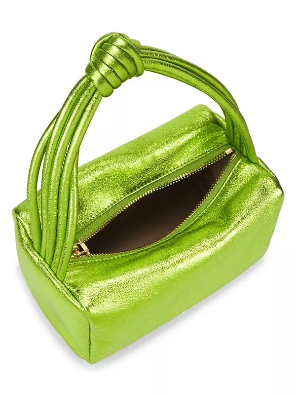 Apple Green Colored Clutch for Fashionistas Raffia Clutch 