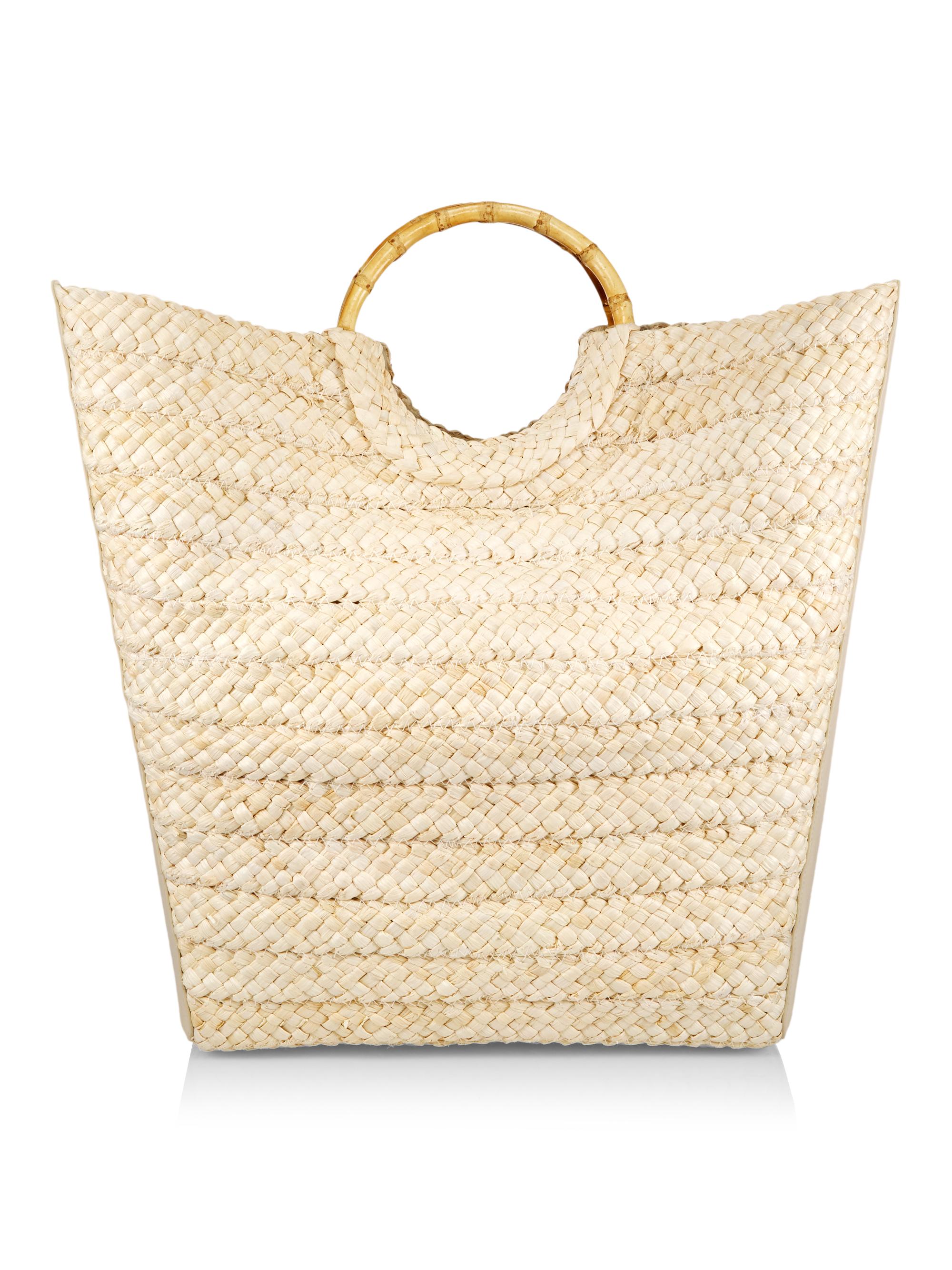 Cult Gaia Women's Jerrica Straw Tote Bag - Natural