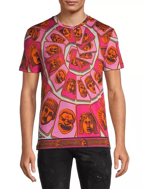 Gianni Versace Medusa Print T-Shirt (Made In Italy) Pre-owned