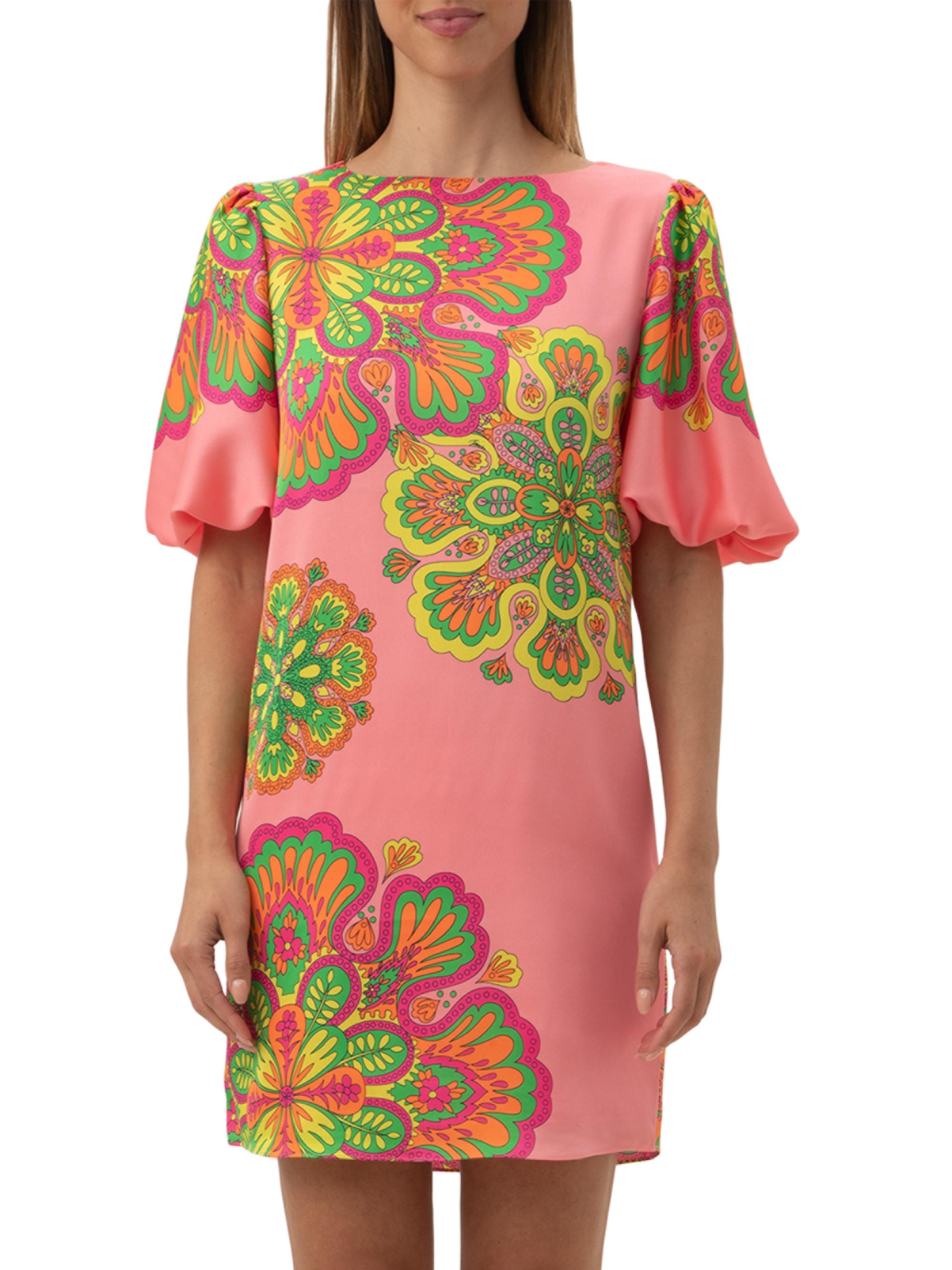 Shop Trina Turk Luv FloralPrinted Shift Dress Saks Fifth Avenue