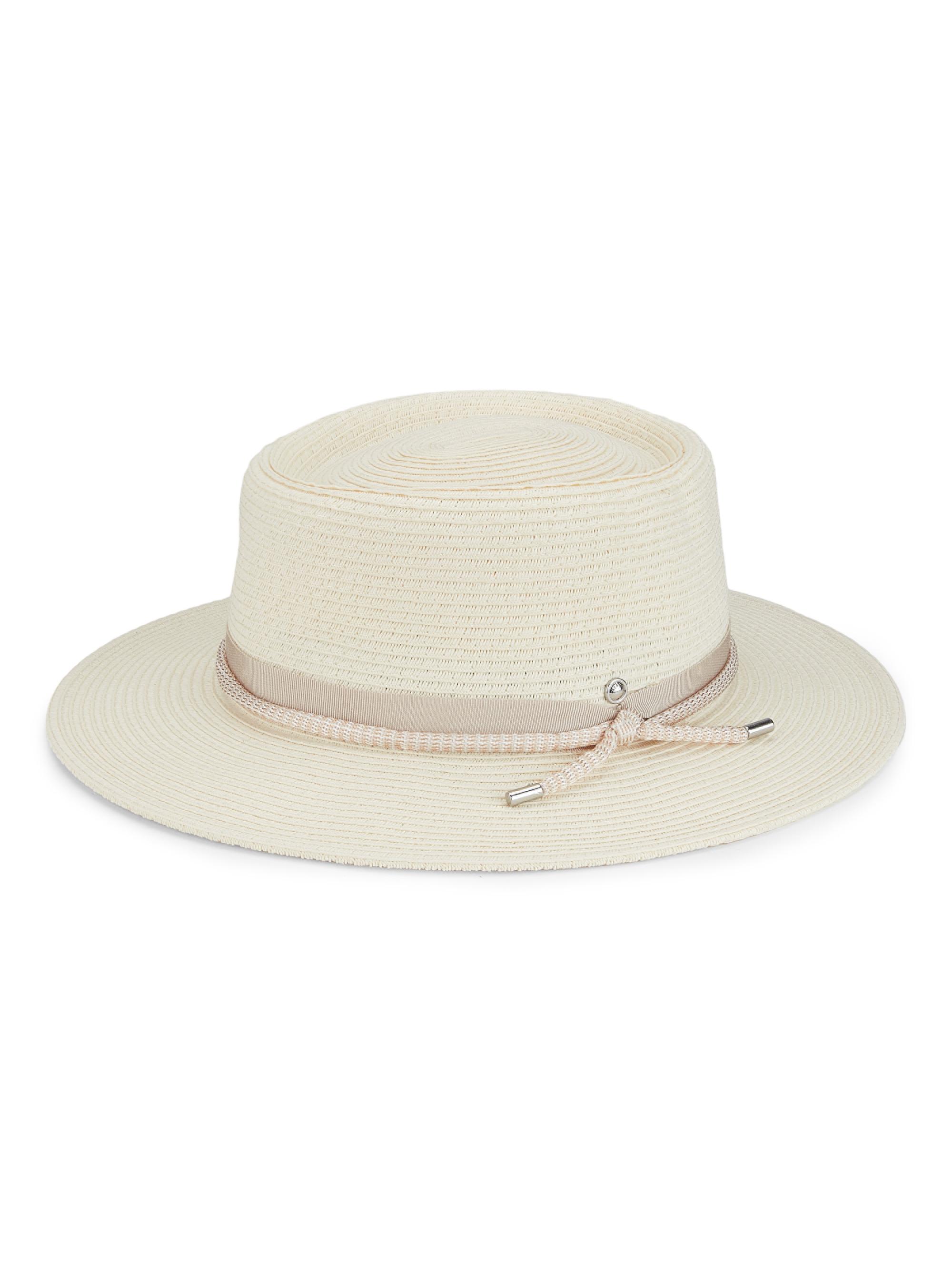 rag & bone Women's Somer Straw Fedora -