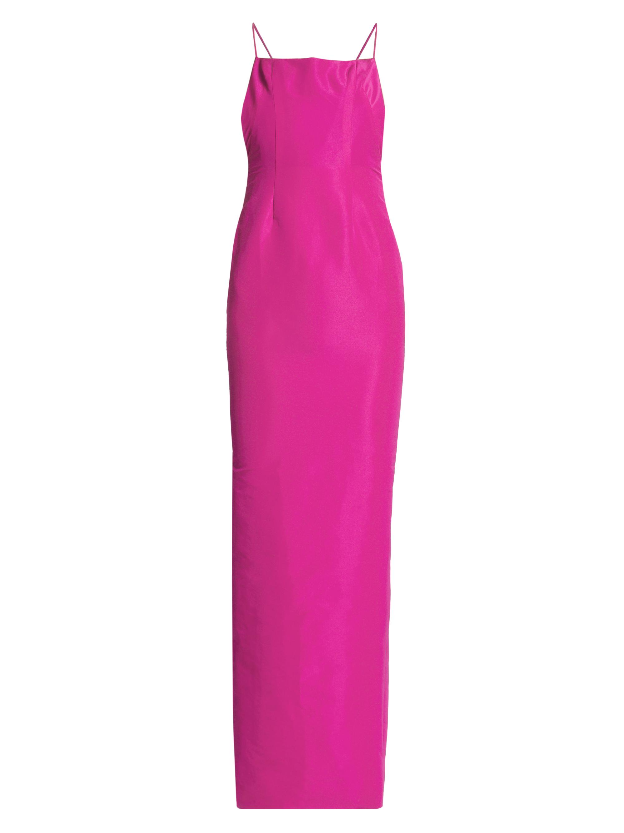 LaQuan Smith Women's Sleeveless Open-Back Gown - Fuchsia