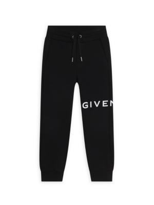 Side Logo Print Cotton Sweatpants