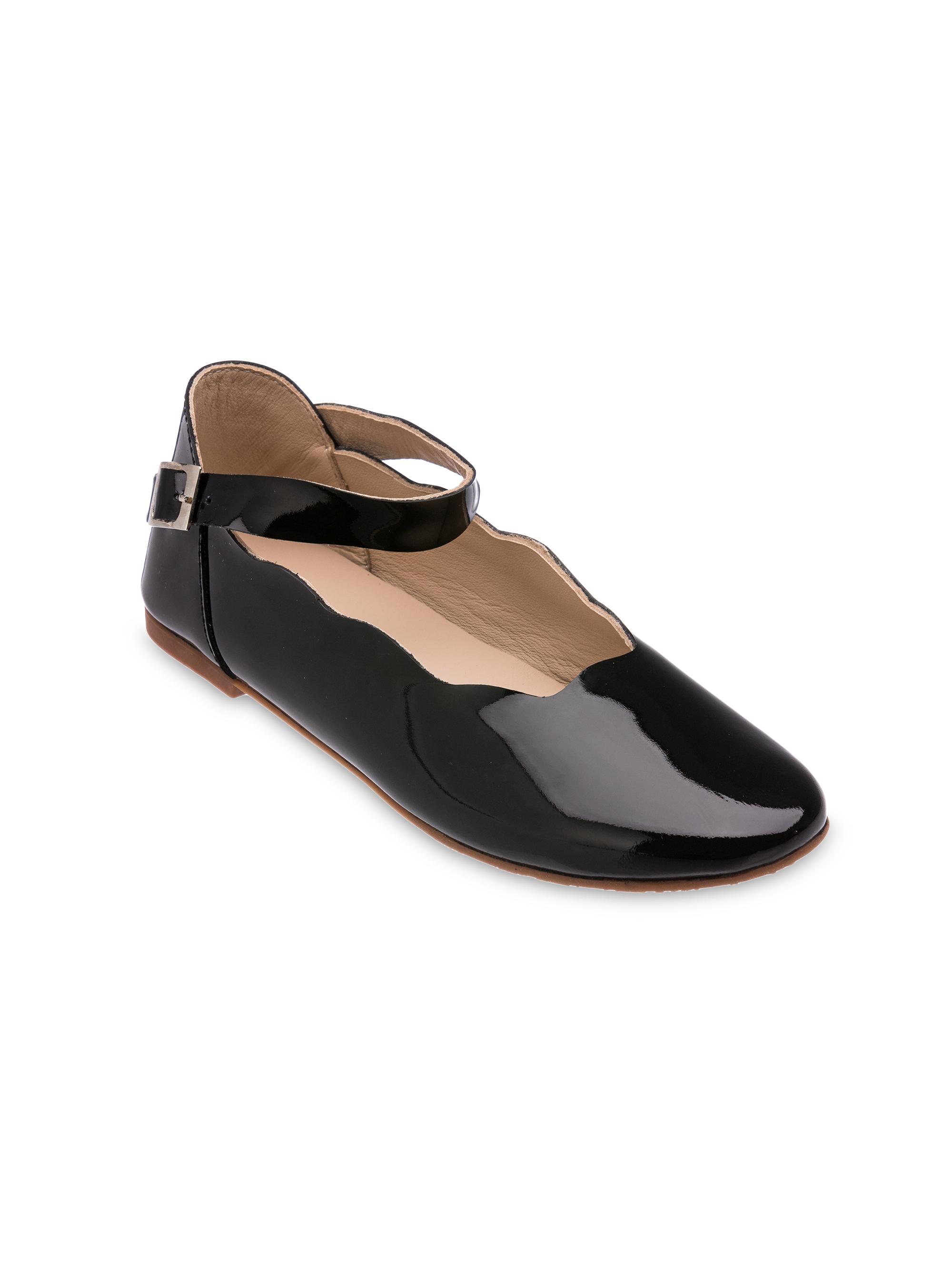 Elephantito Baby's, Little Girl's & Girl's Ondina Leather Flats - Black 5 (Child) | Thumbnail 2