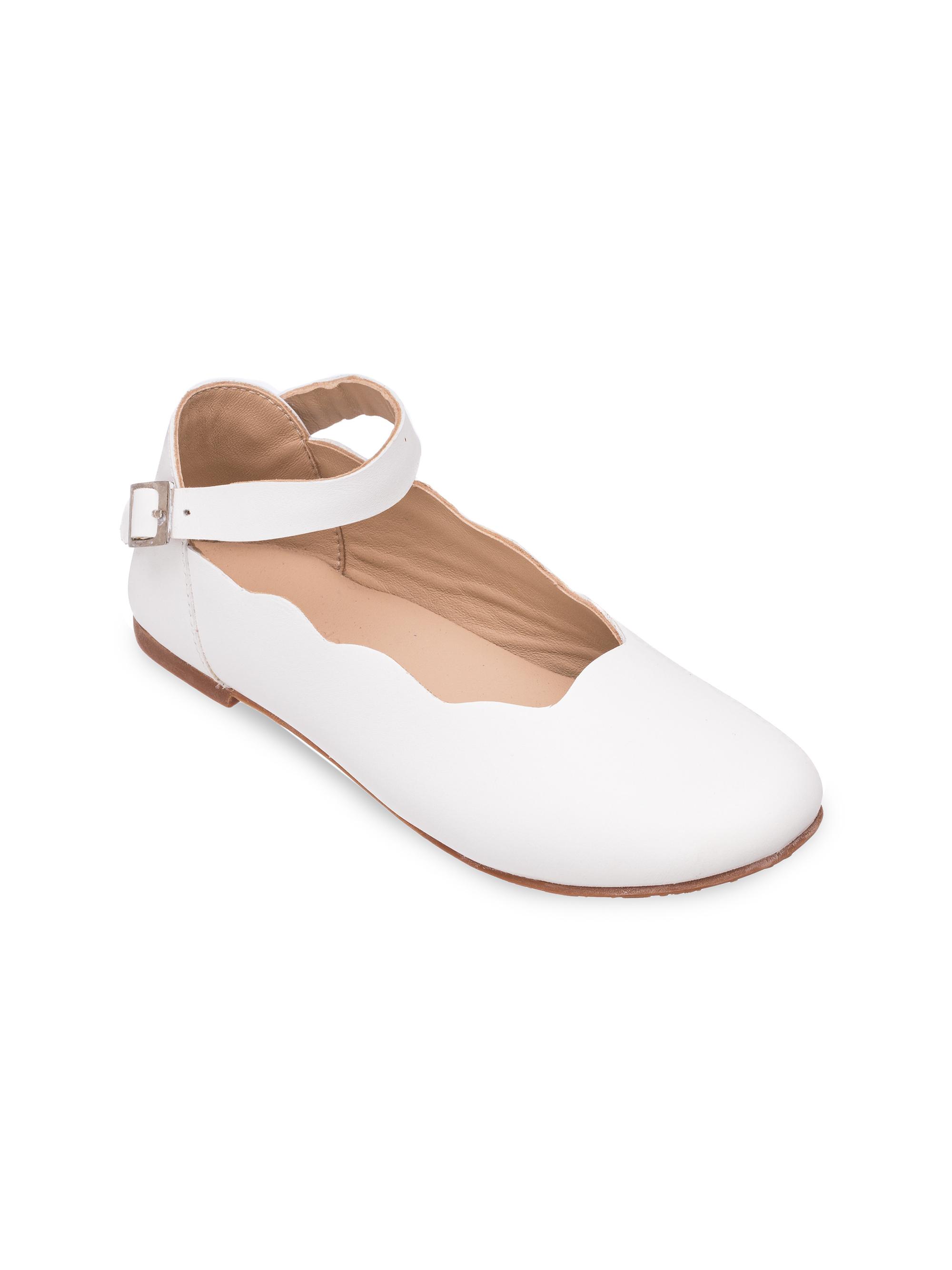 Elephantito Baby's, Little Girl's & Girl's Ondina Leather Flats - White 6 (Baby) | Thumbnail 2