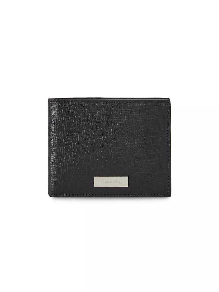 Shop FERRAGAMO Lingotto Leather Bifold Wallet | Saks Fifth Avenue