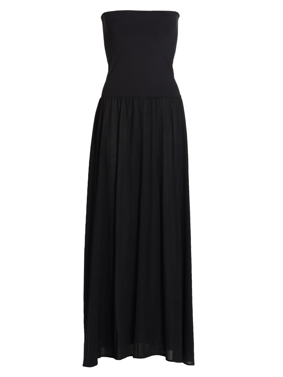 ERES Ankara Cotton Strapless Maxi Dress | Saks Fifth Avenue