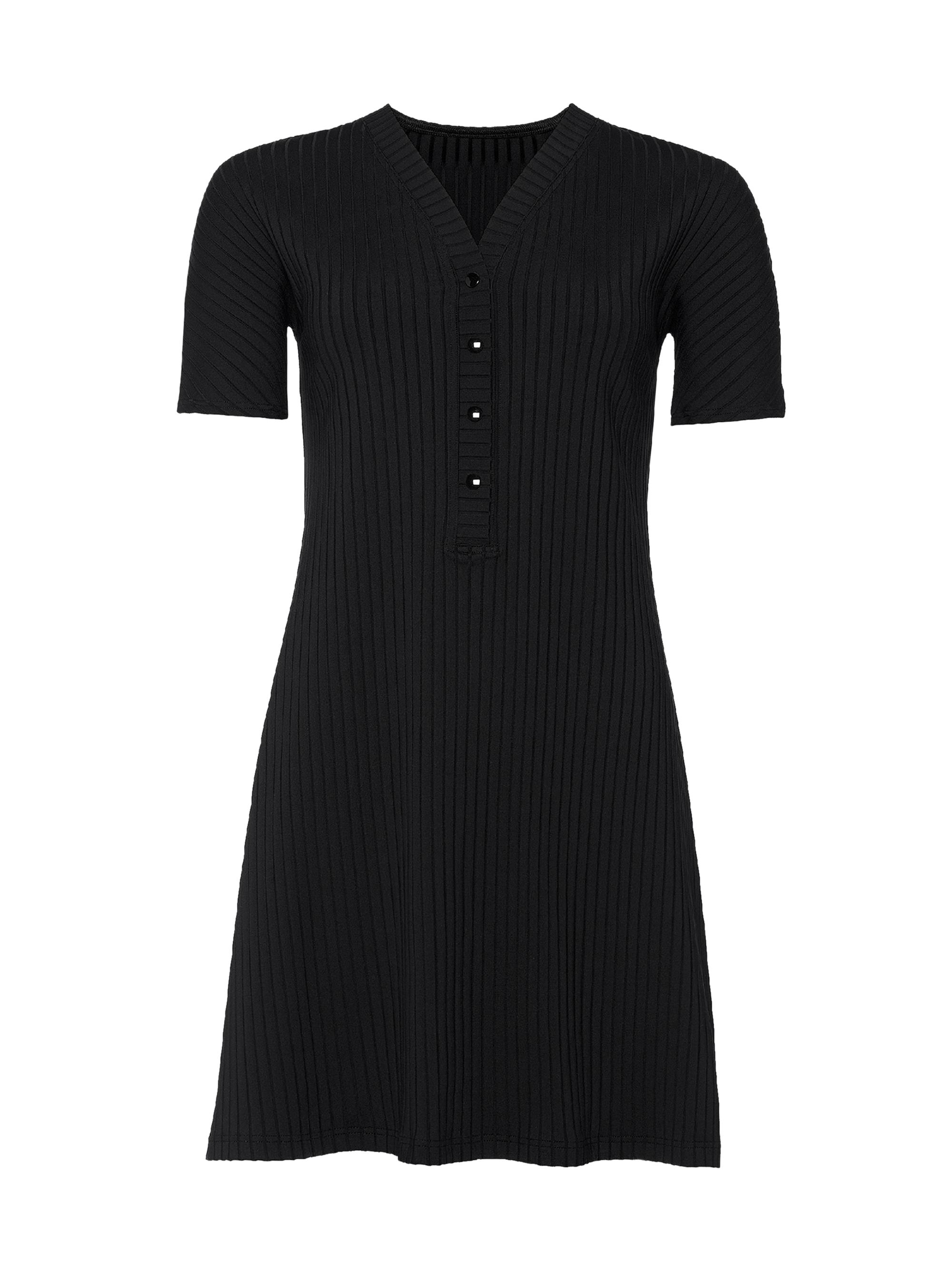 ERES Women's Tonic Rib-Knit Minidress - Noir