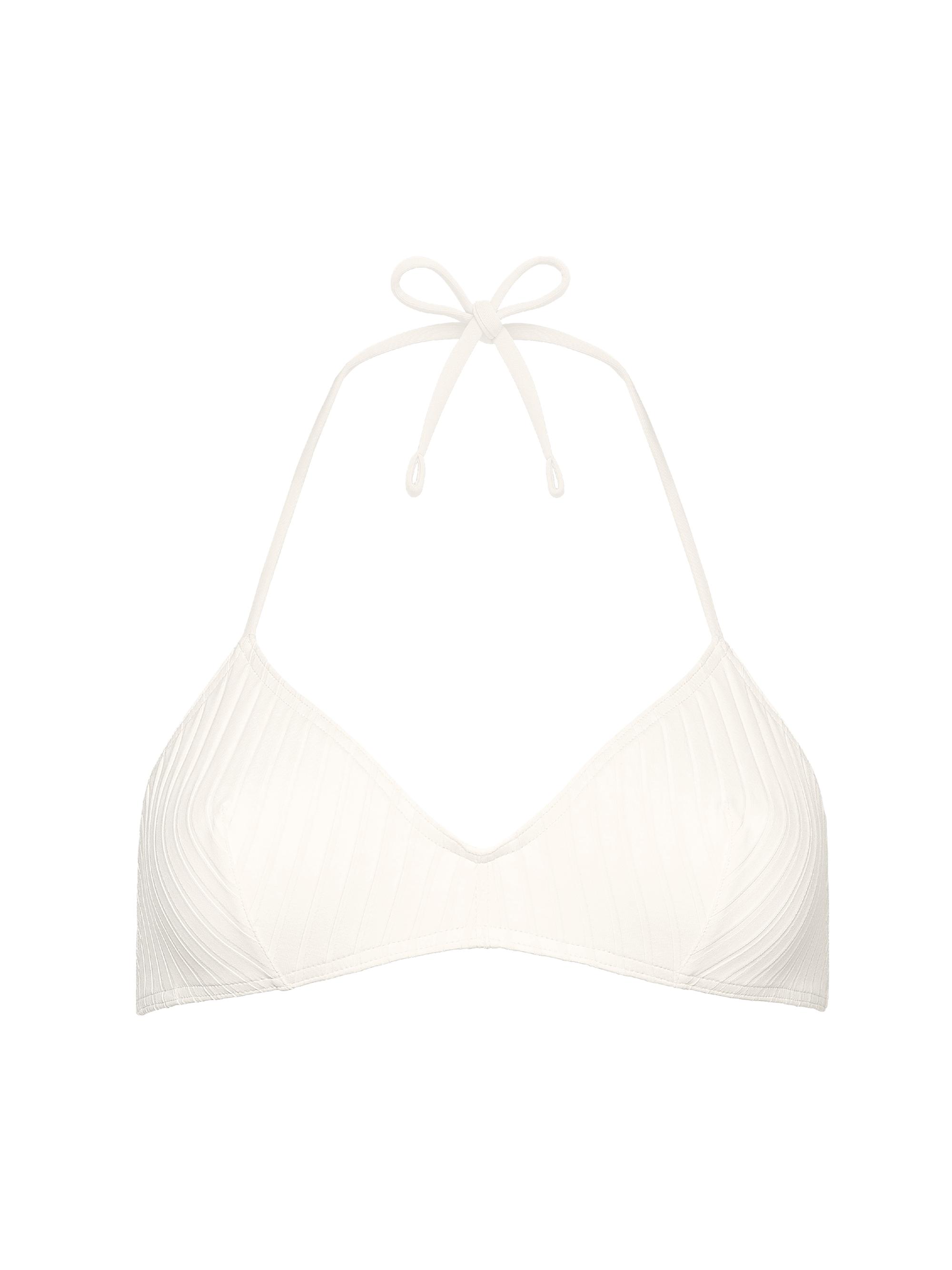 ERES Women's Curacao Rib-Knit Bikini Top - Percale