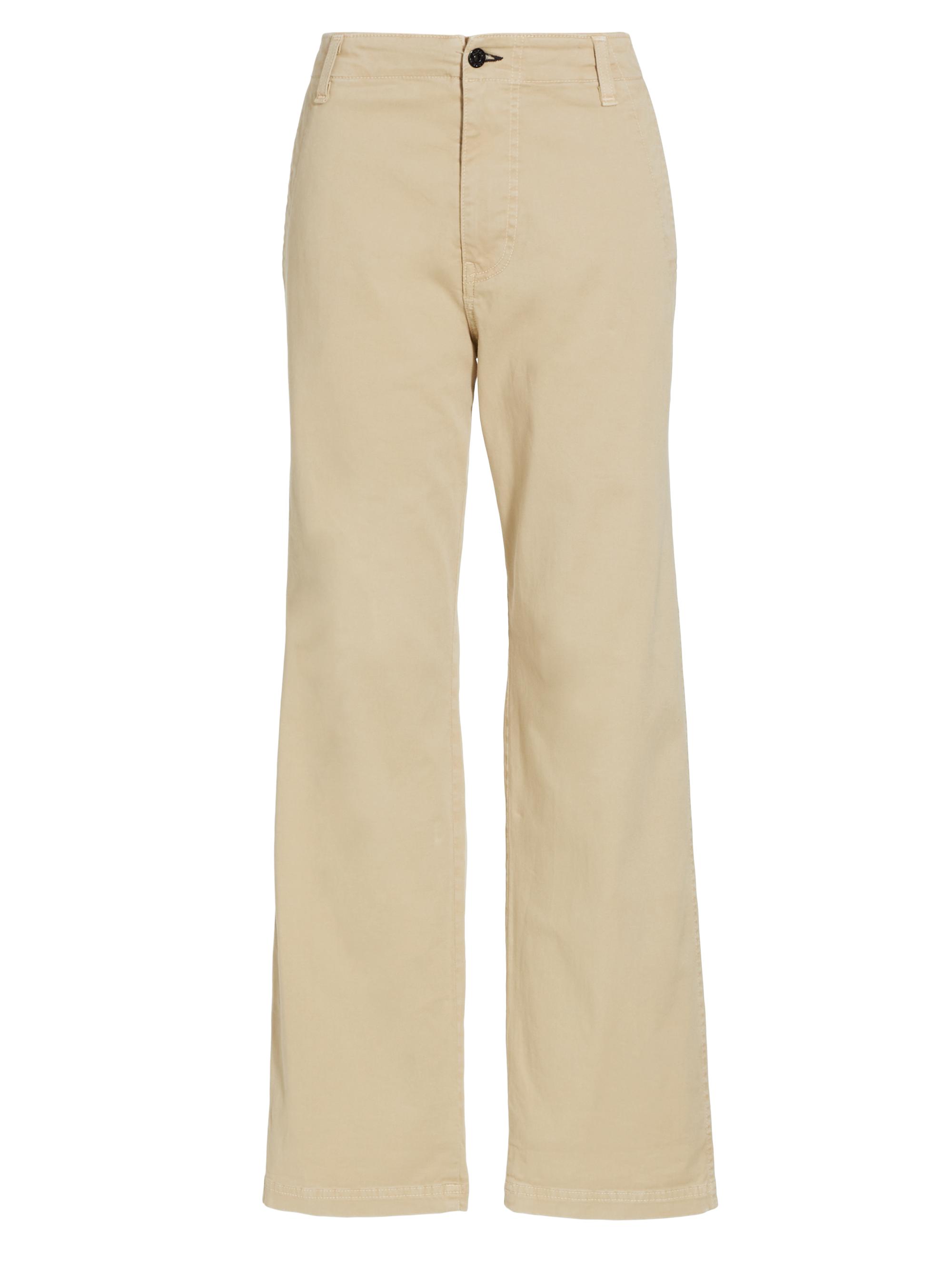 Askk NY Women's Classic Chino Pants - Khaki