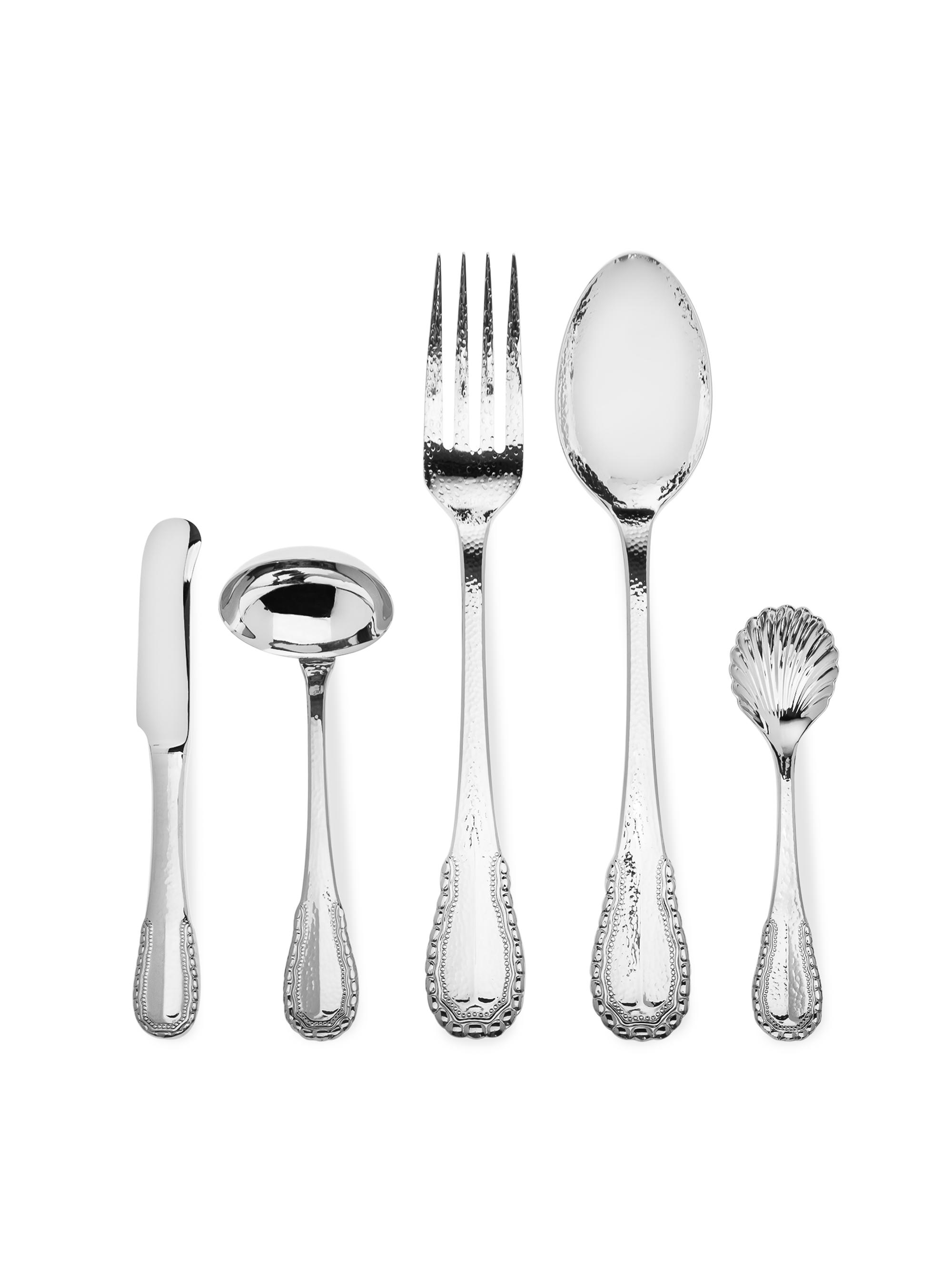 Bysta Serving Utensils Set, Red 5-Piece Hostess Set - View #4