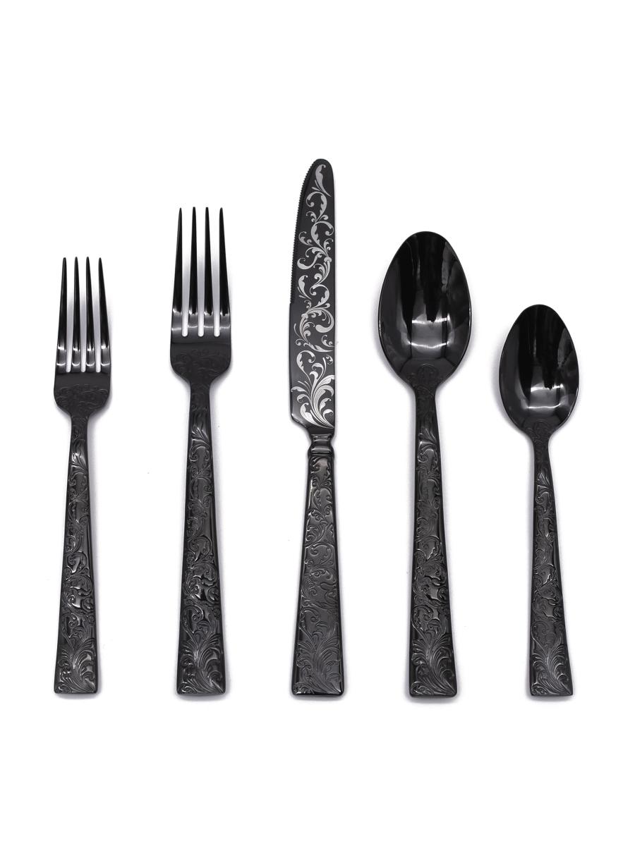 Shop Ricci Argentieri Parisian Gardens 20-Piece Stainless Steel Flatware Set | Saks Fifth Avenue