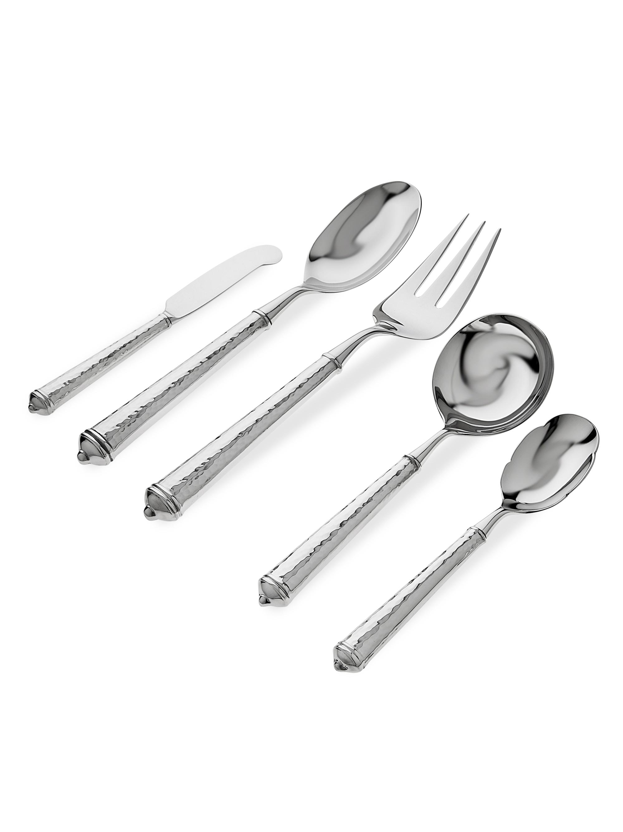 Ricci Argentieri Leopardo 5-Piece Stainless Steel Hostess Set