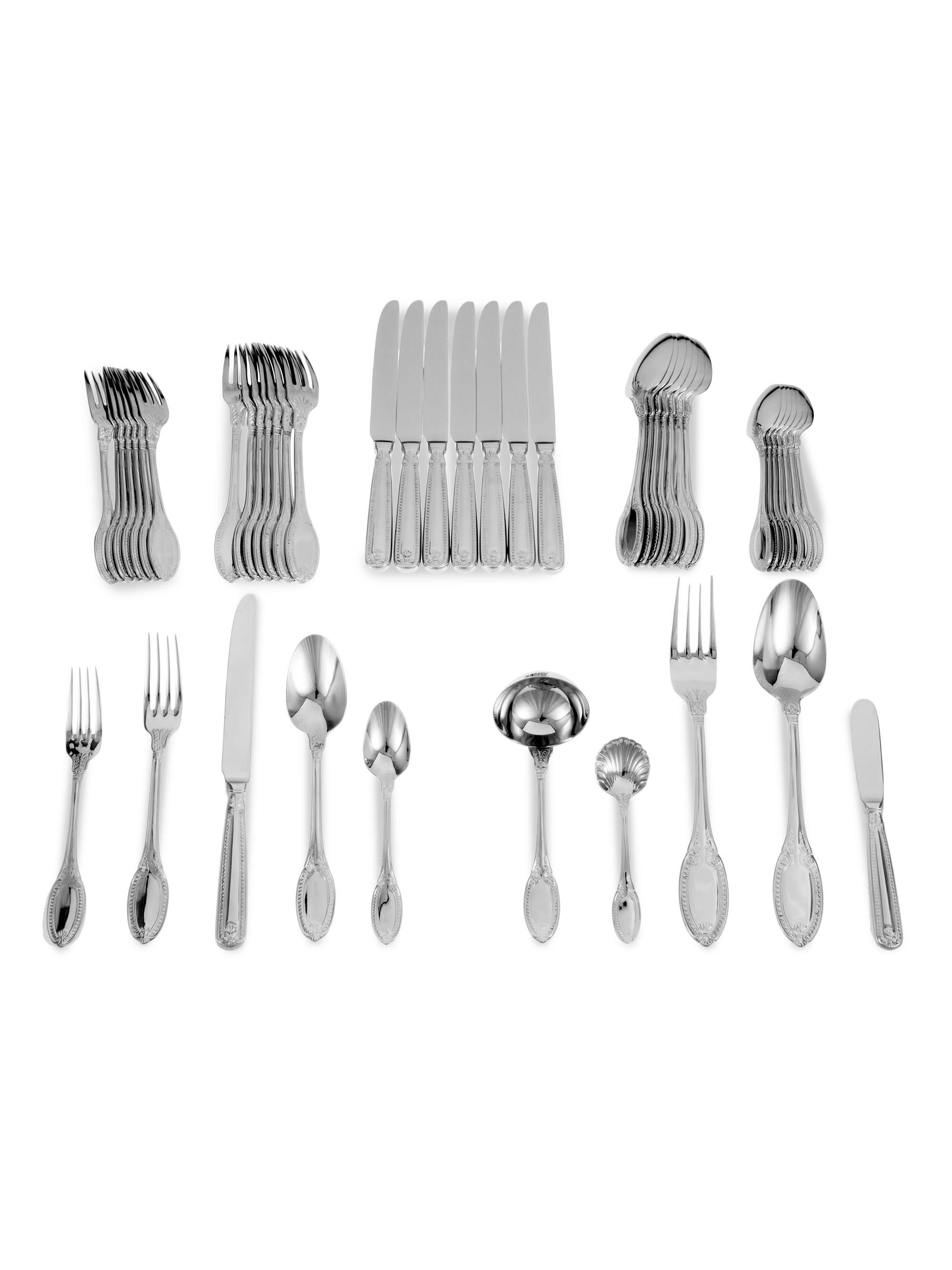 Ricci Argentieri Imperia 45-Piece Stainless Steel Flatware Set