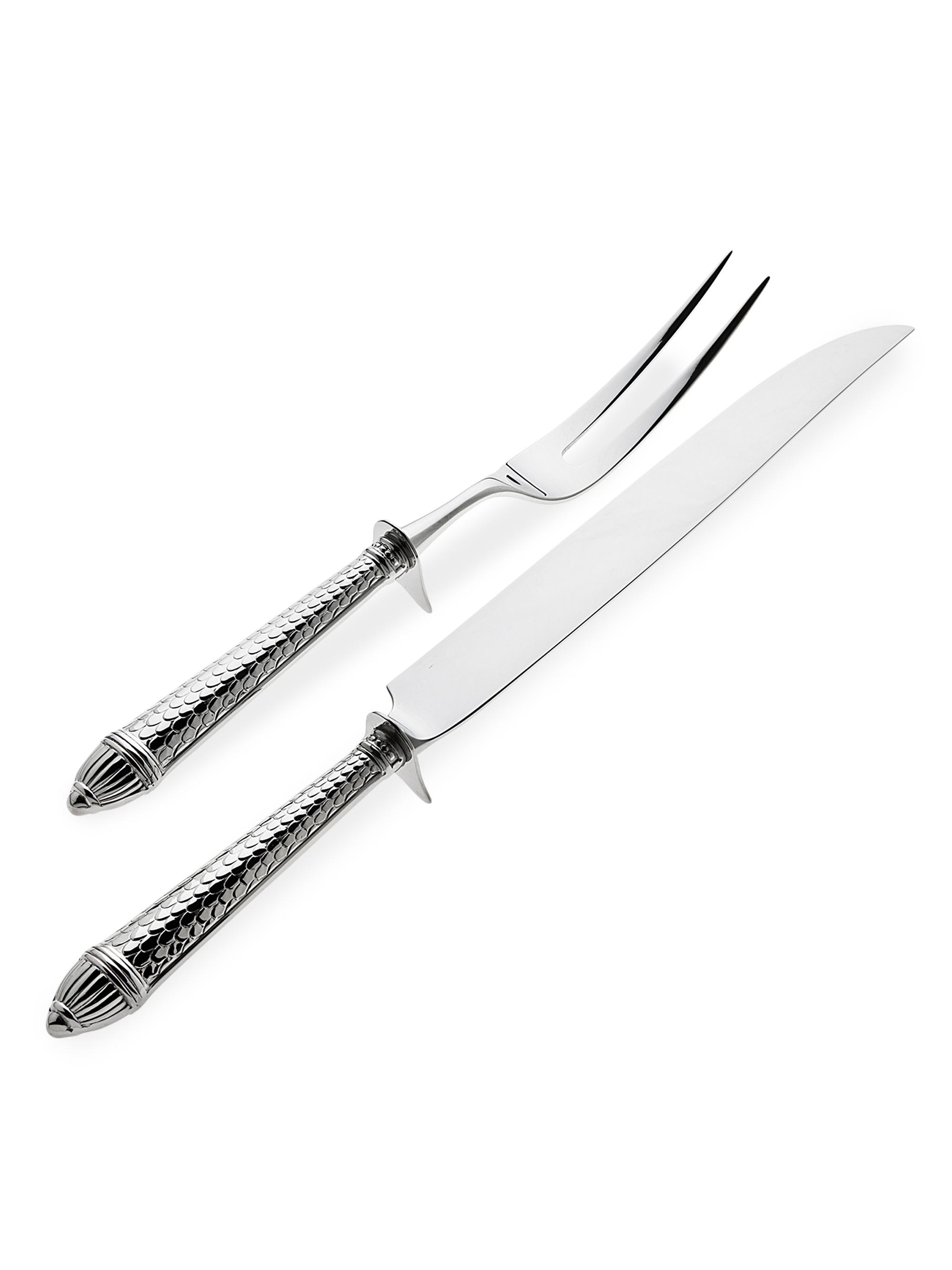 Ricci Argentieri Raffaello 2-Piece Stainless Steel Carving Set